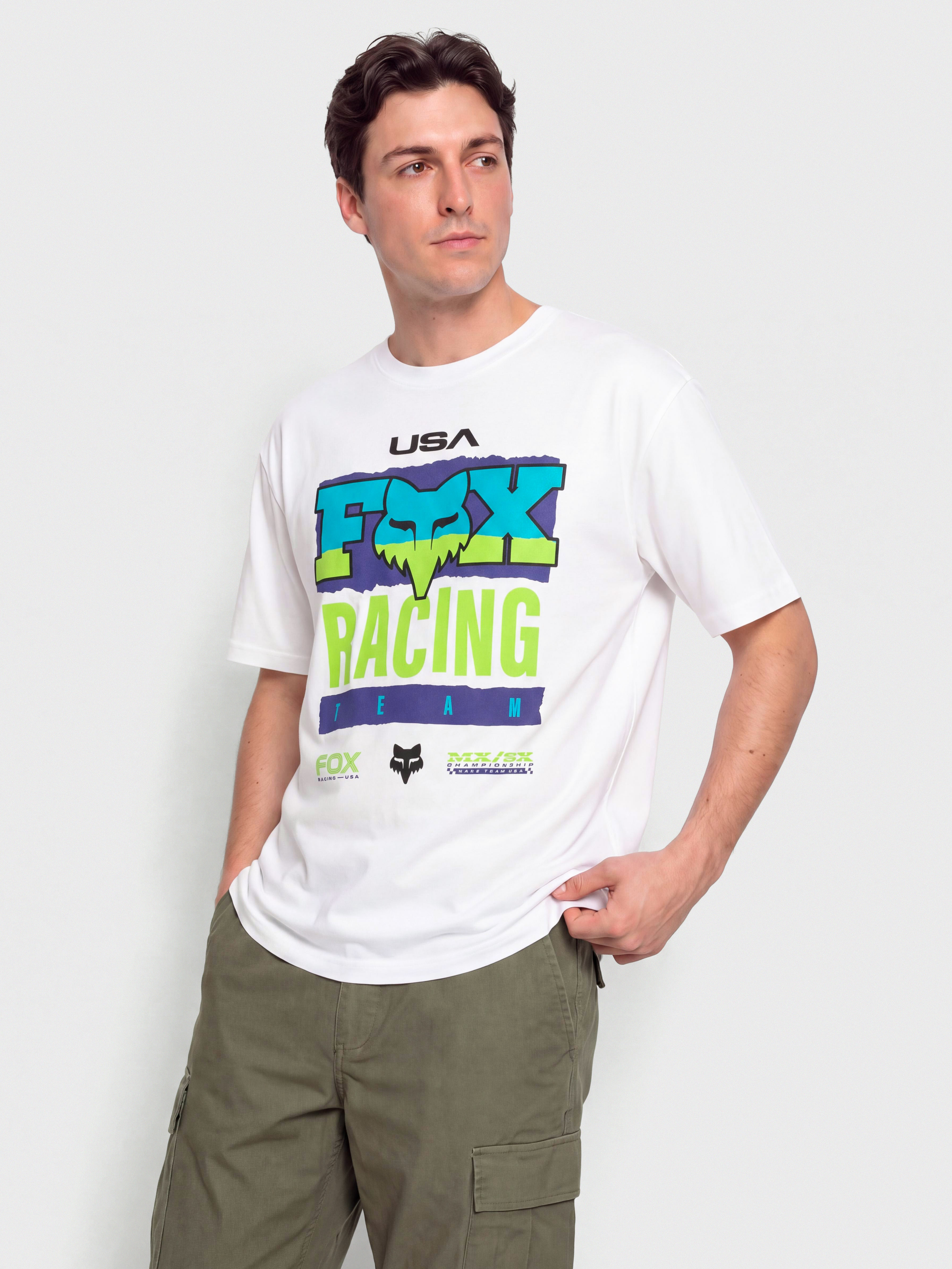 Póló Fox Hardcore 195 (white)