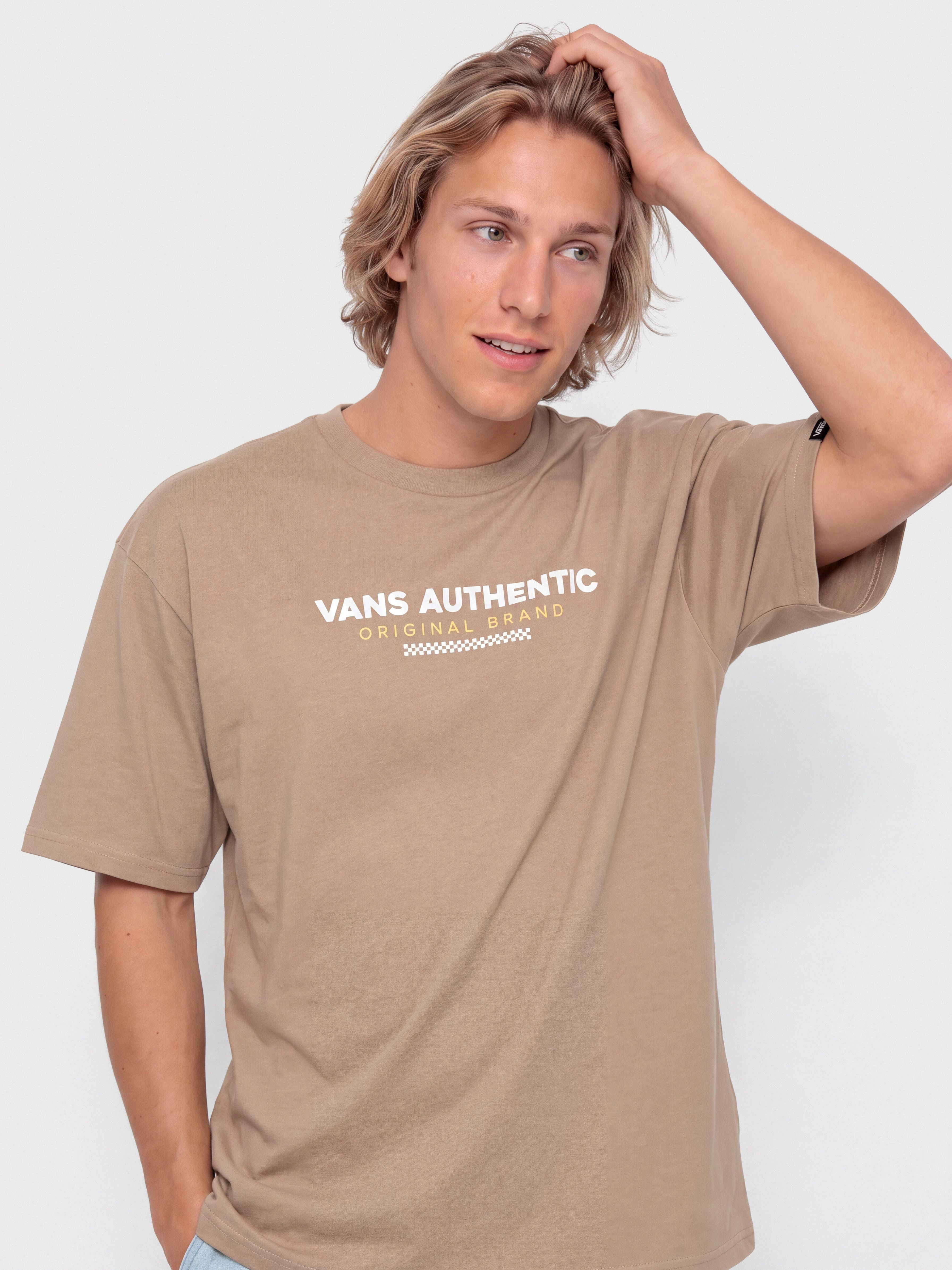 Póló Vans Vans Sport Loose Fit (desert taupe)