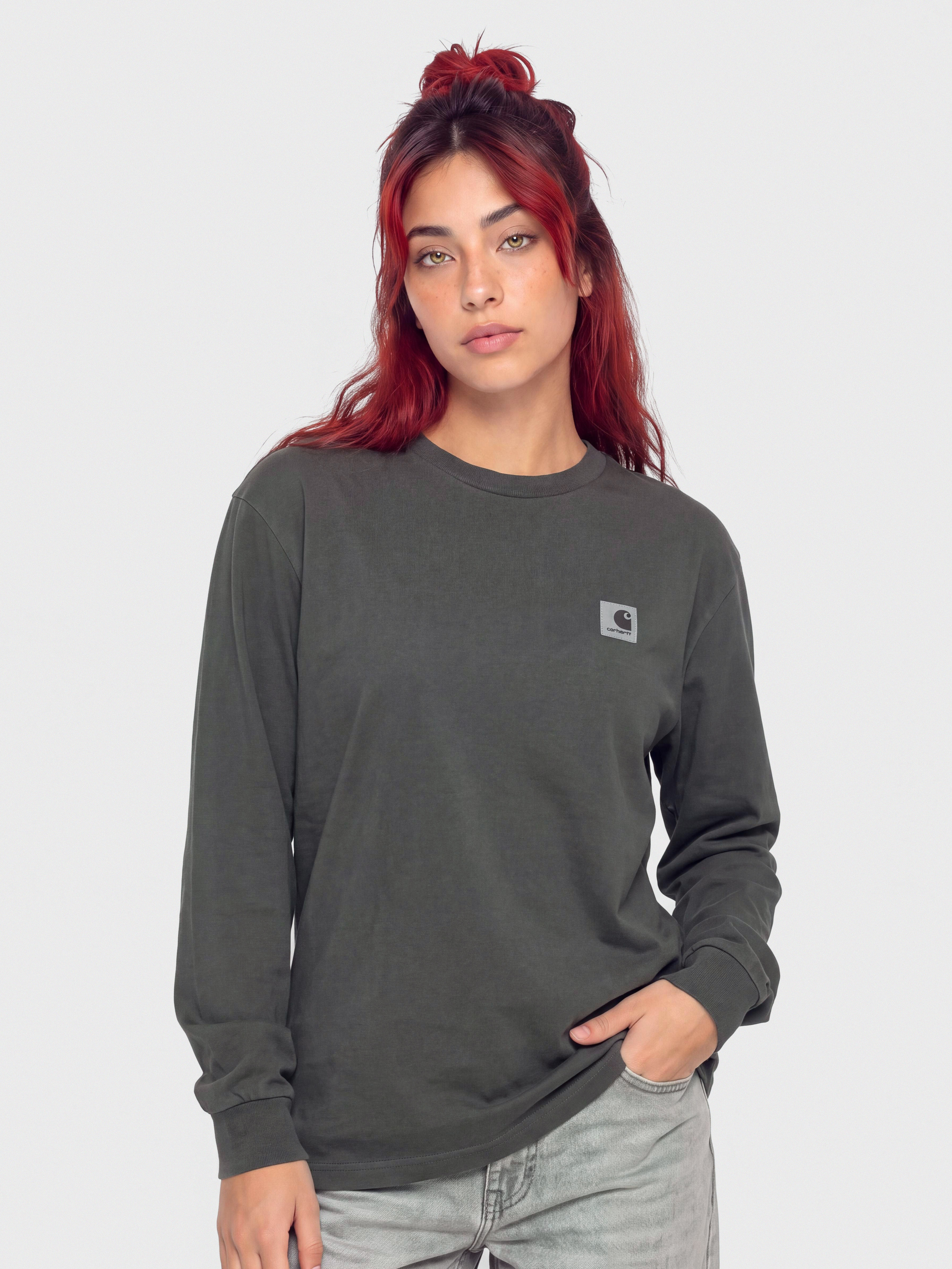 Hosszú ujjú felső Carhartt WIP Nelson Wmn