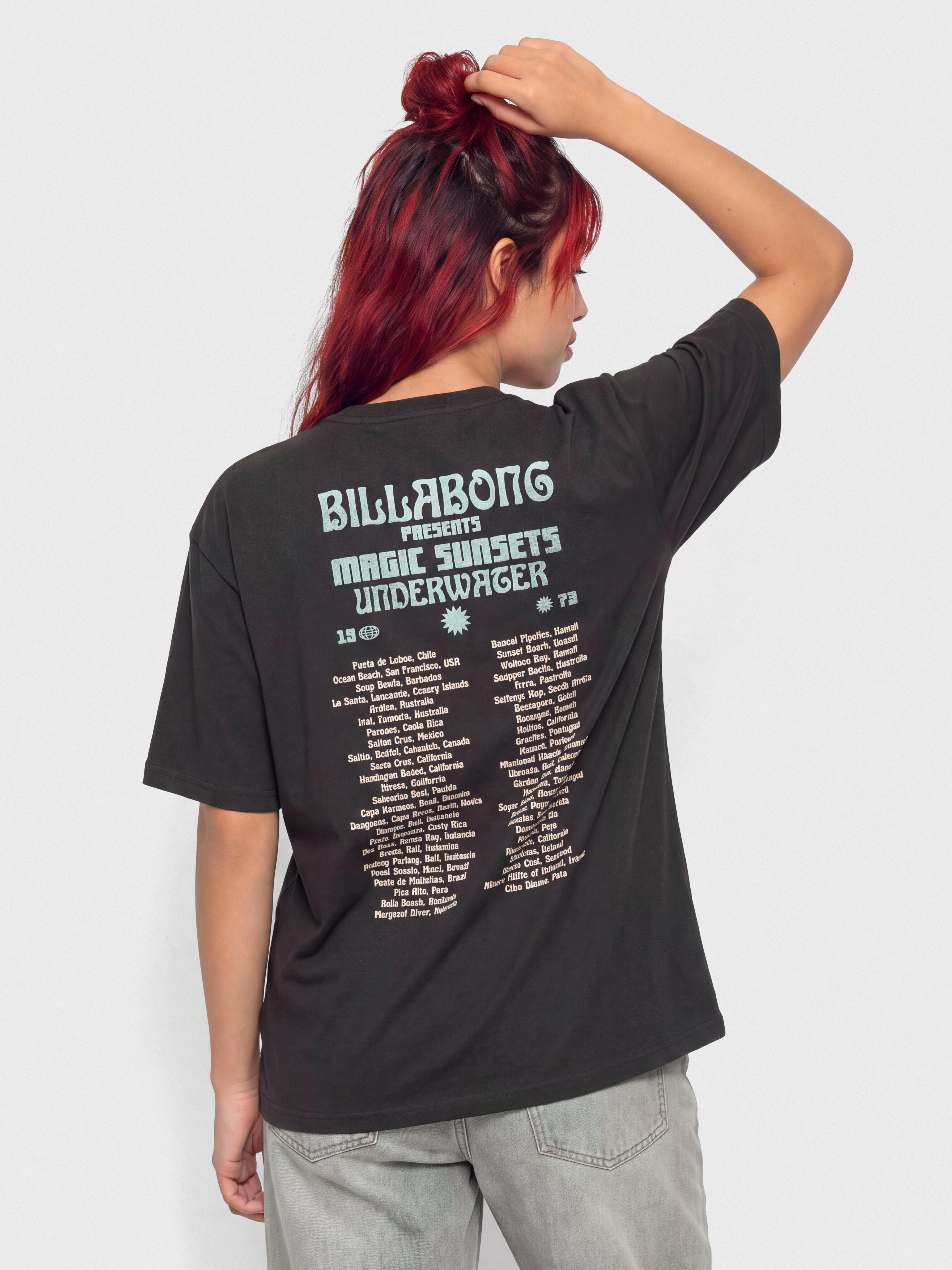Billabong Take A Tour Wmn Póló (off black)