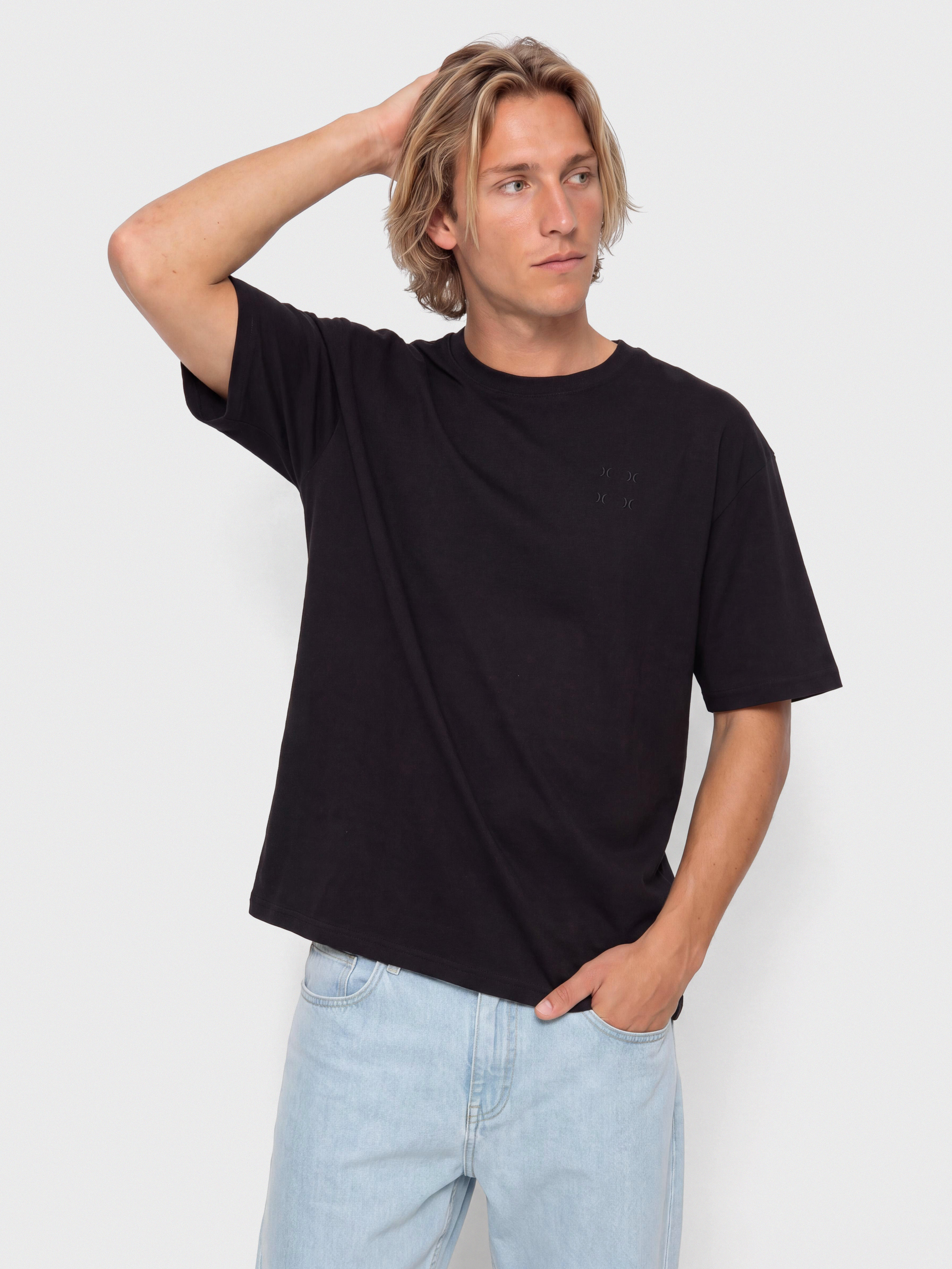 Hurley Bcnk8 Washed Póló (black)