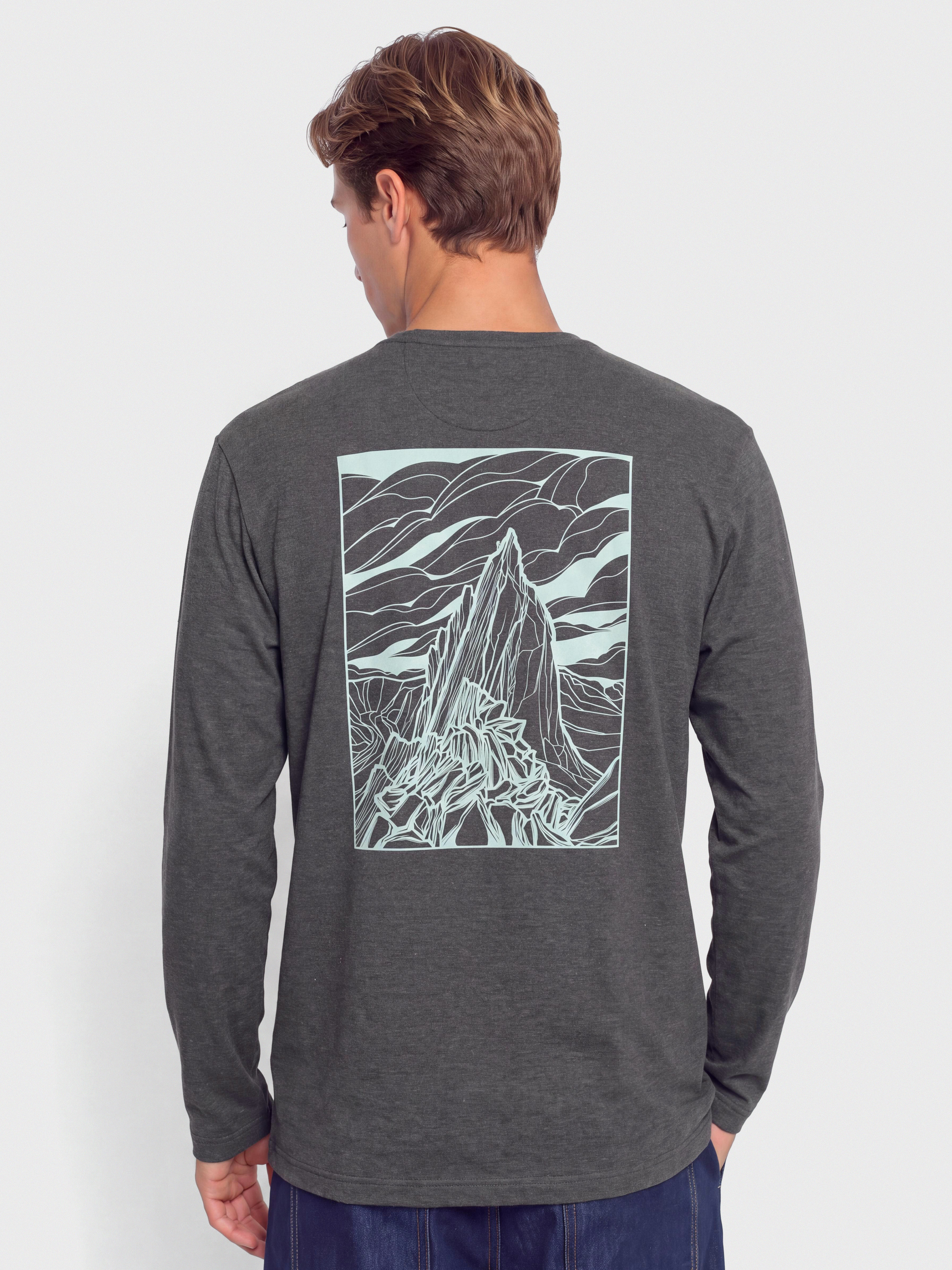 Patagonia Lightweight Cloud Crag Wildrise Pulóver (ink black)