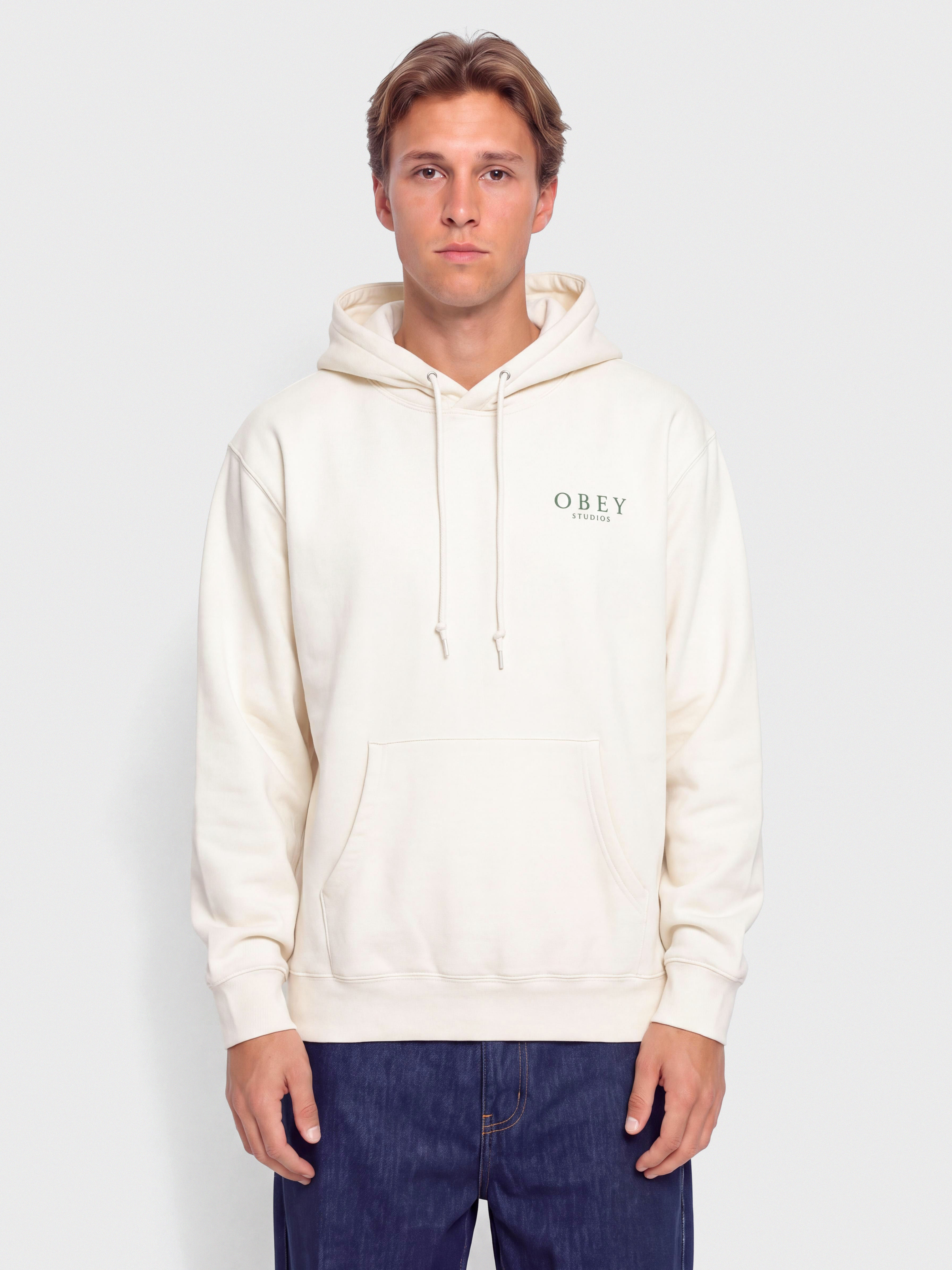 Pulóver OBEY Flores Robus (unbleached)