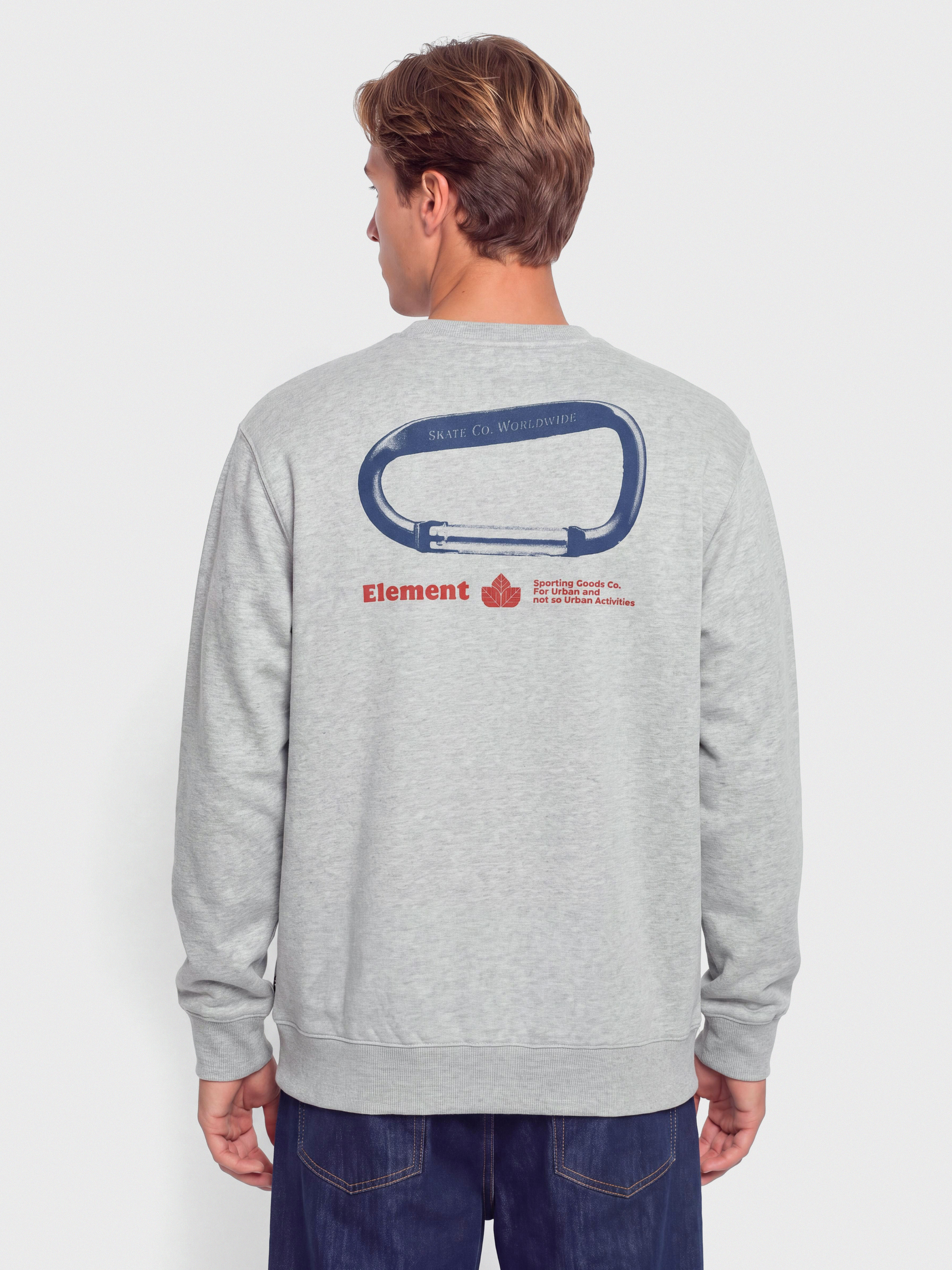 Pulóver Element Sporting (mid grey heather)