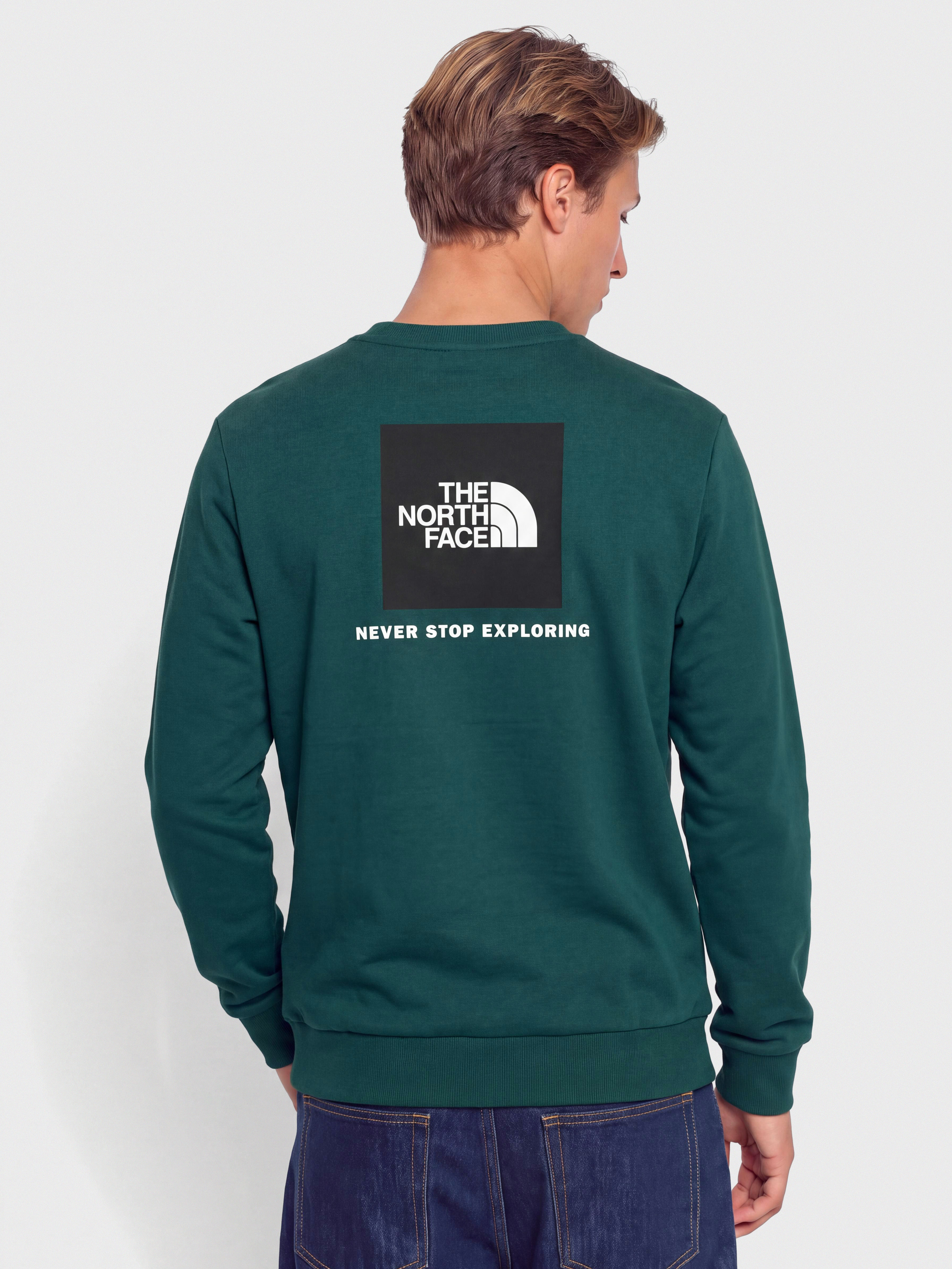 The North Face Evolution Box Nse Regular Pulóver (pacific teal)