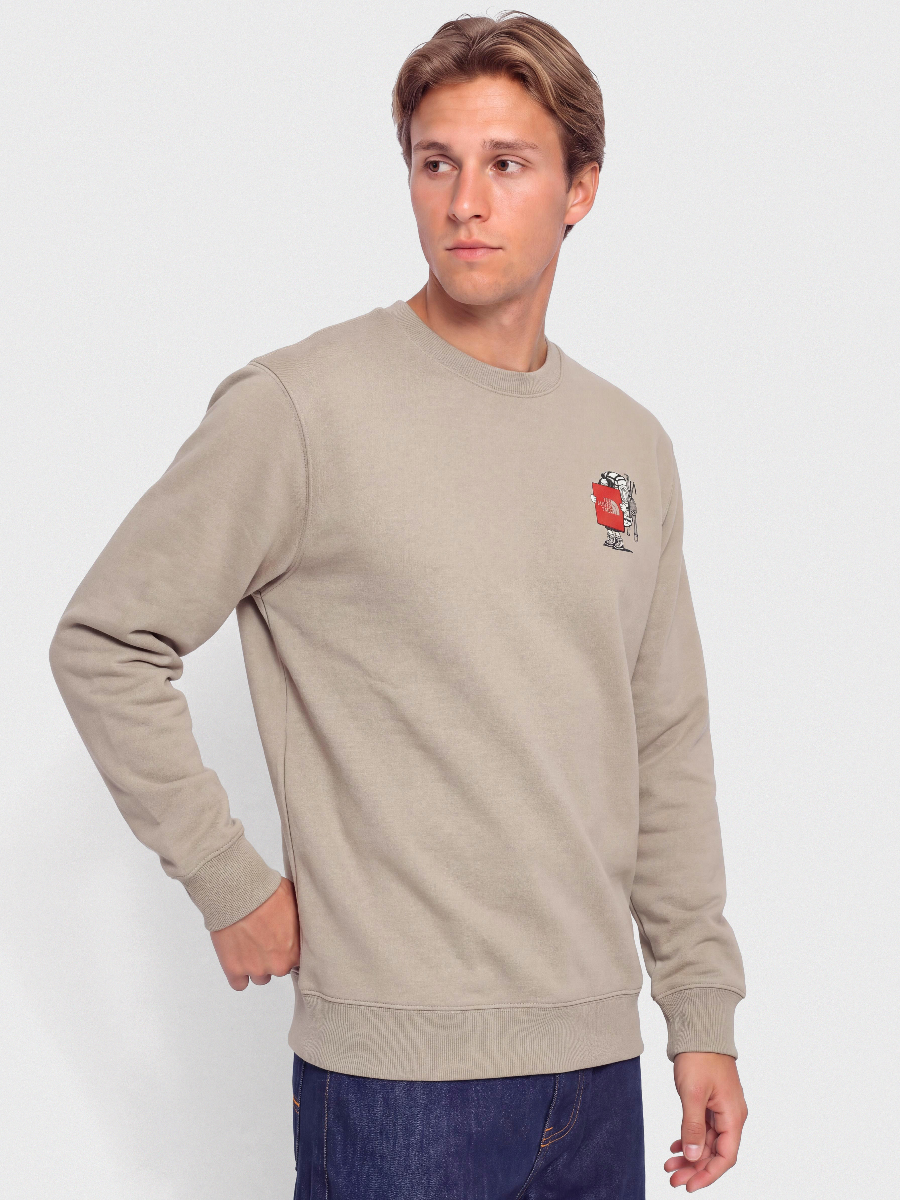 Pulóver The North Face Gear Up Get Out Relaxed (stone slab)