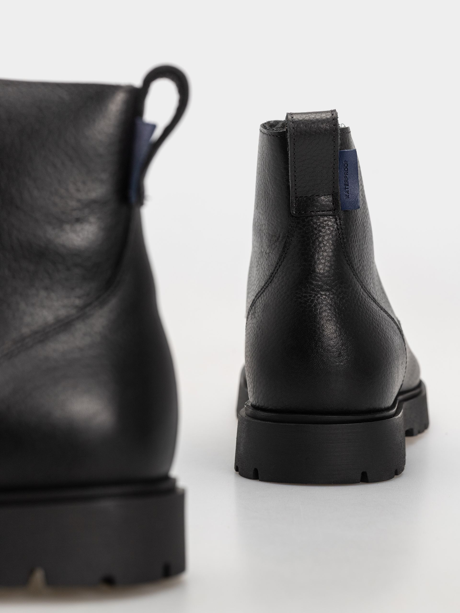 Birkenstock Highwood Mid Waterproof Leather Regular Cipők (black)