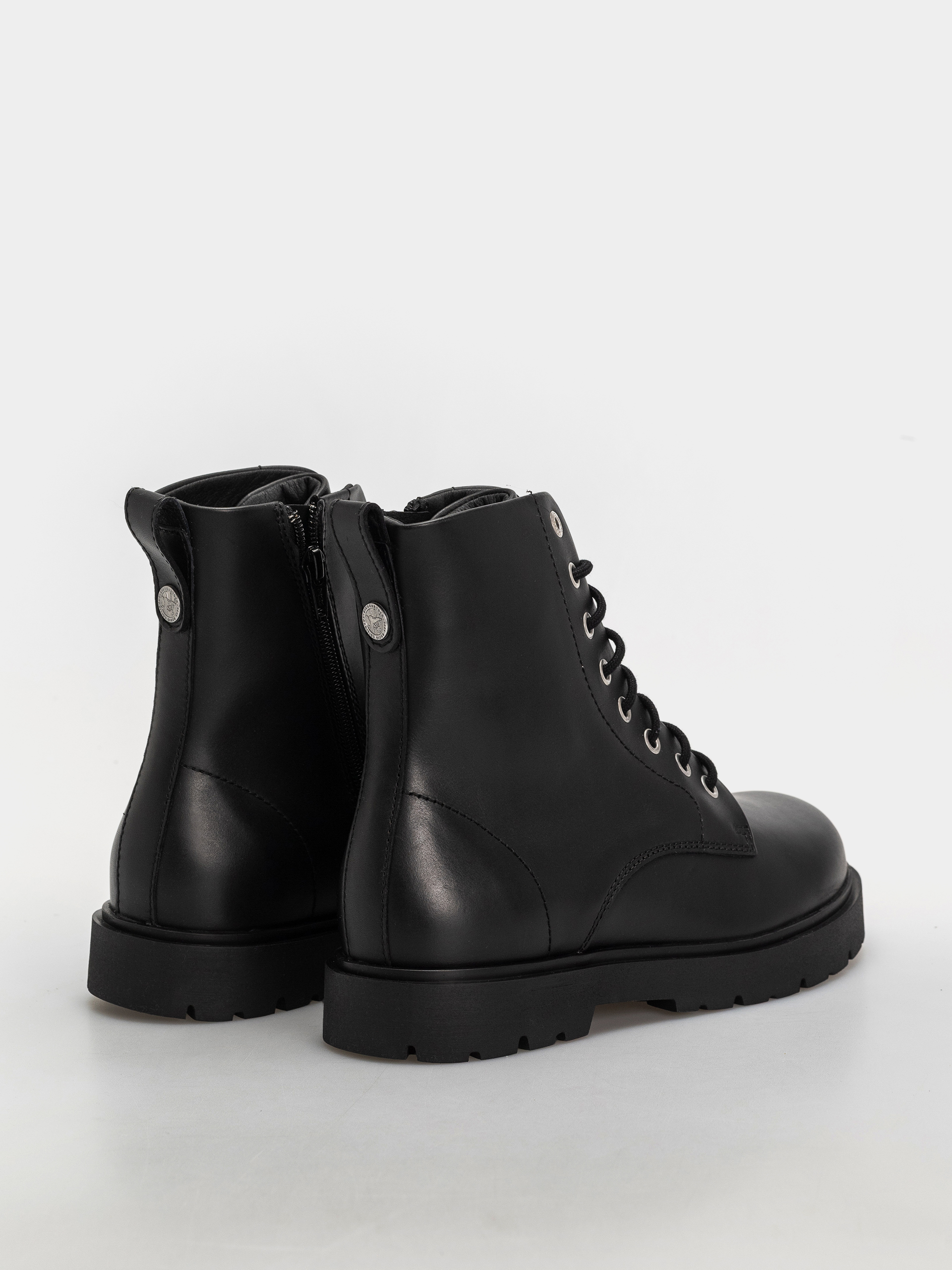 Birkenstock Highwood Mid Lace New Leather Narrow Wmn Cipők (black)