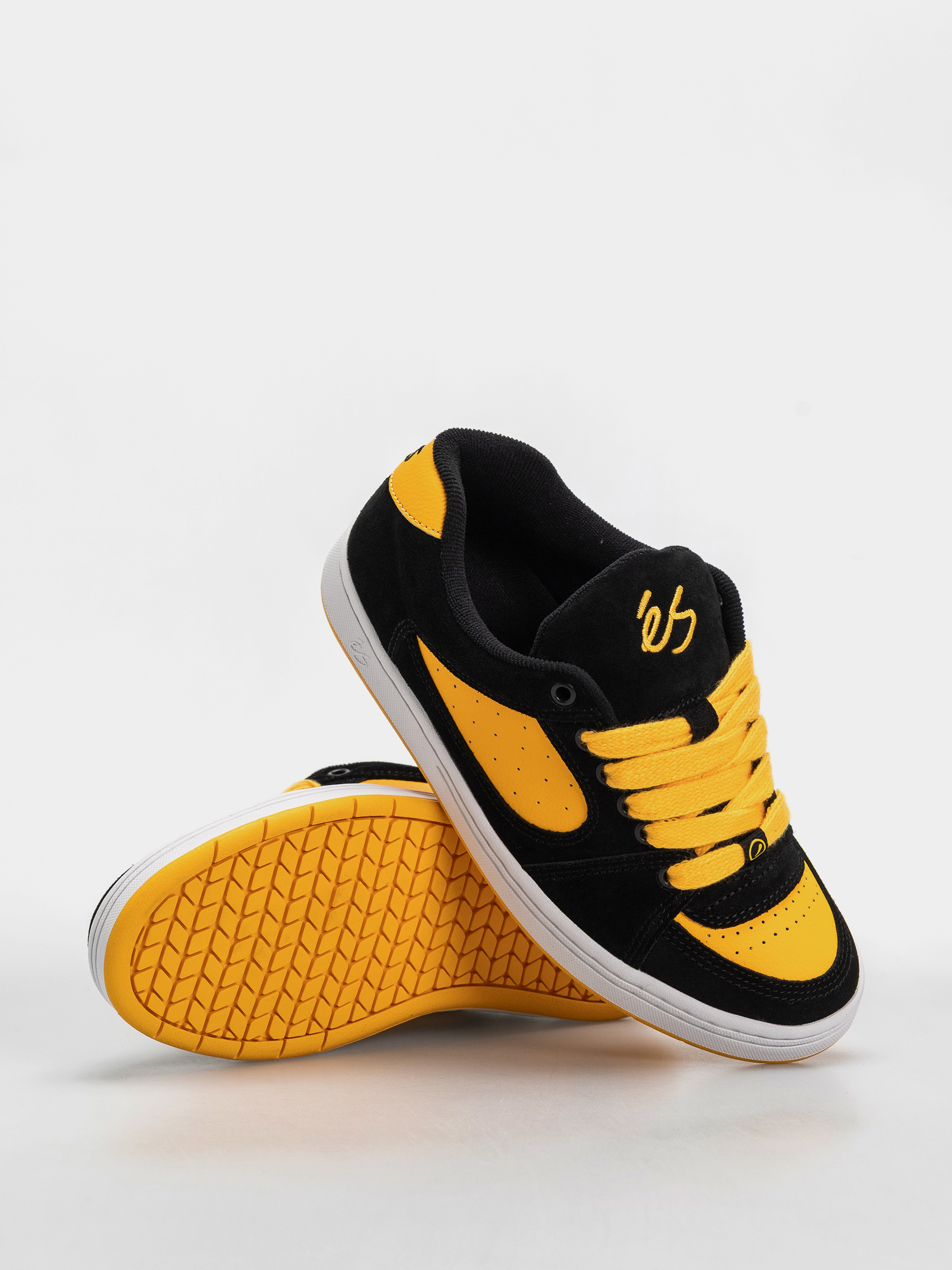 eS Accel Cipők (black/yellow)