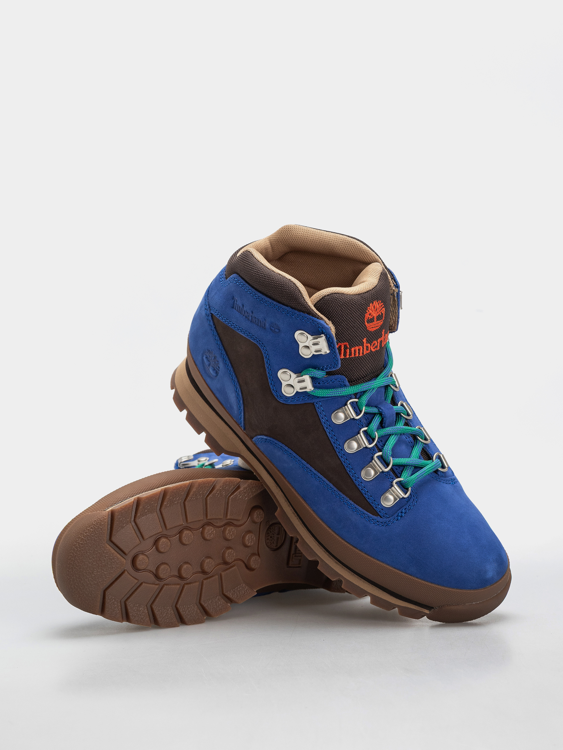 Timberland Euro Hiker Mid Téli cipők (bright blue nubuck)