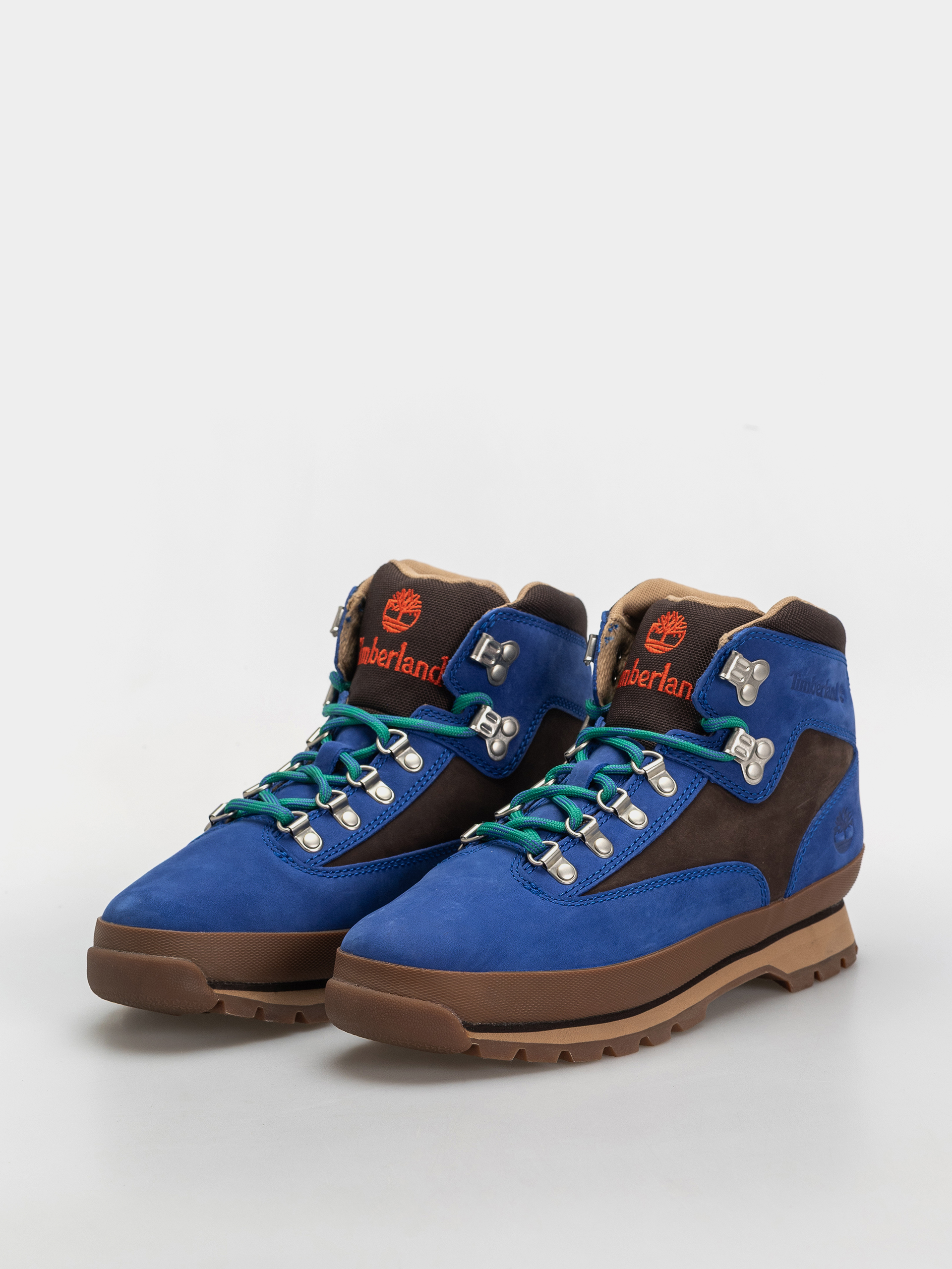 Timberland Euro Hiker Mid Téli cipők (bright blue nubuck)
