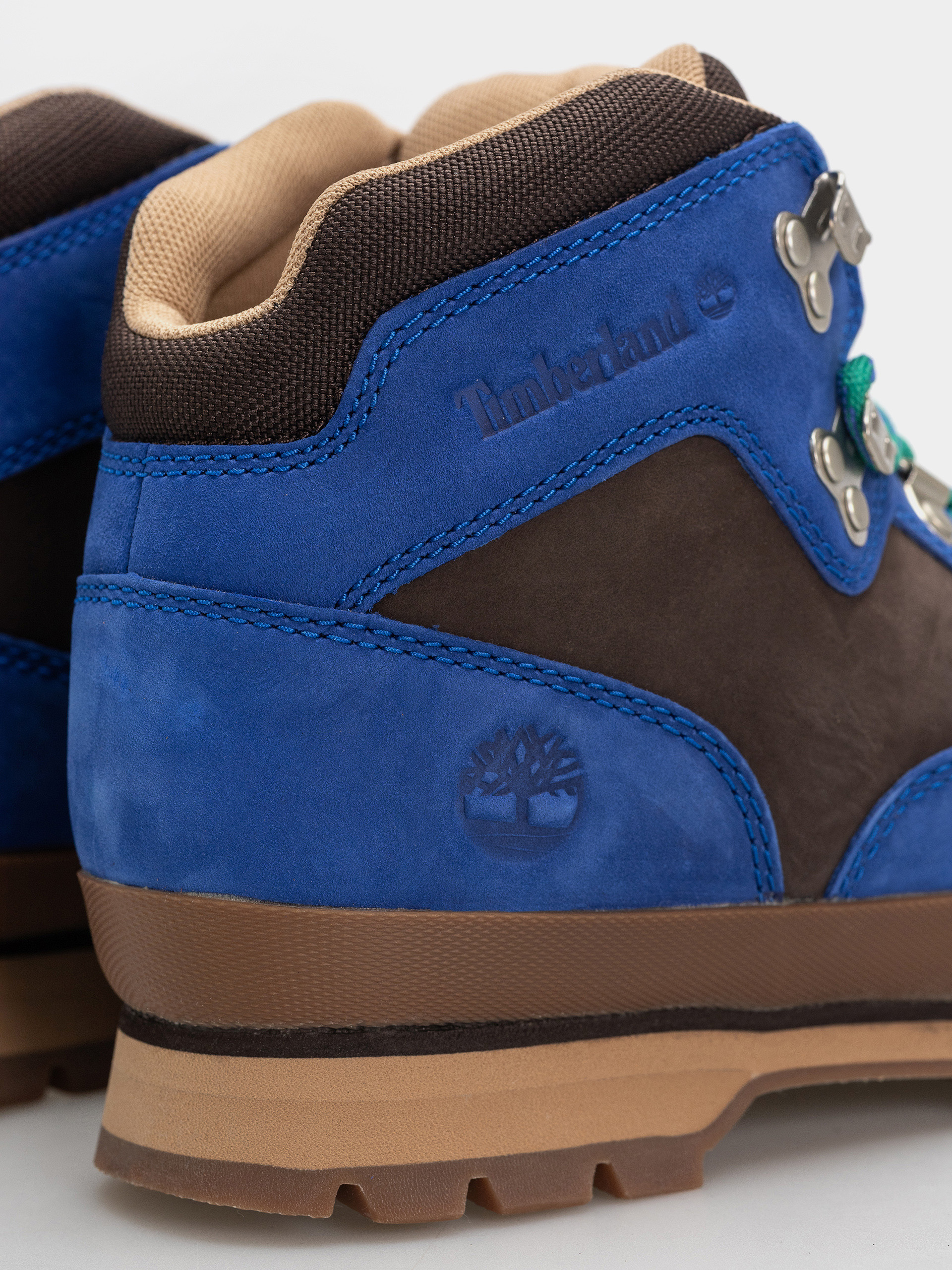 Timberland Euro Hiker Mid Téli cipők (bright blue nubuck)