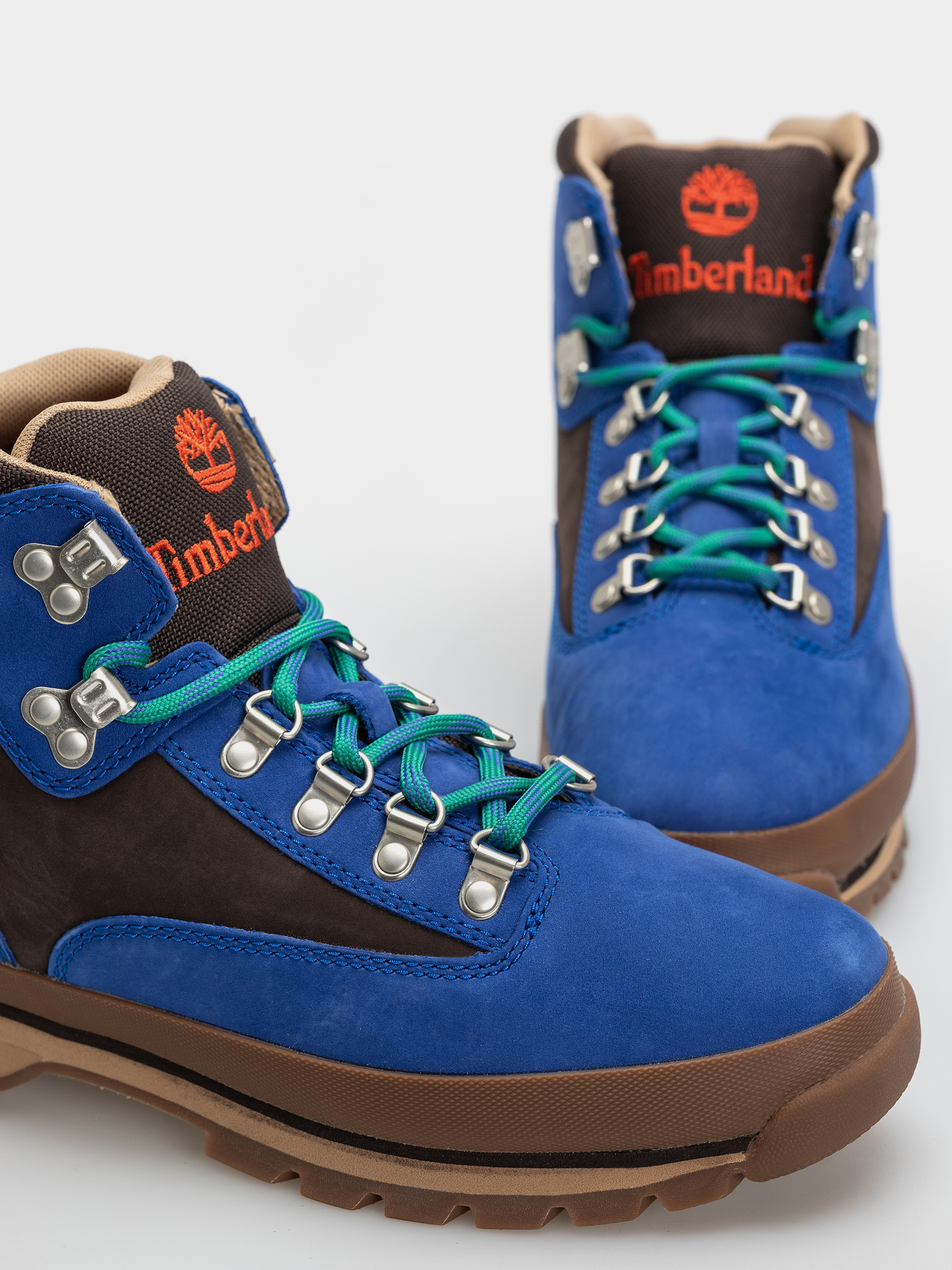 Timberland Euro Hiker Mid Téli cipők (bright blue nubuck)