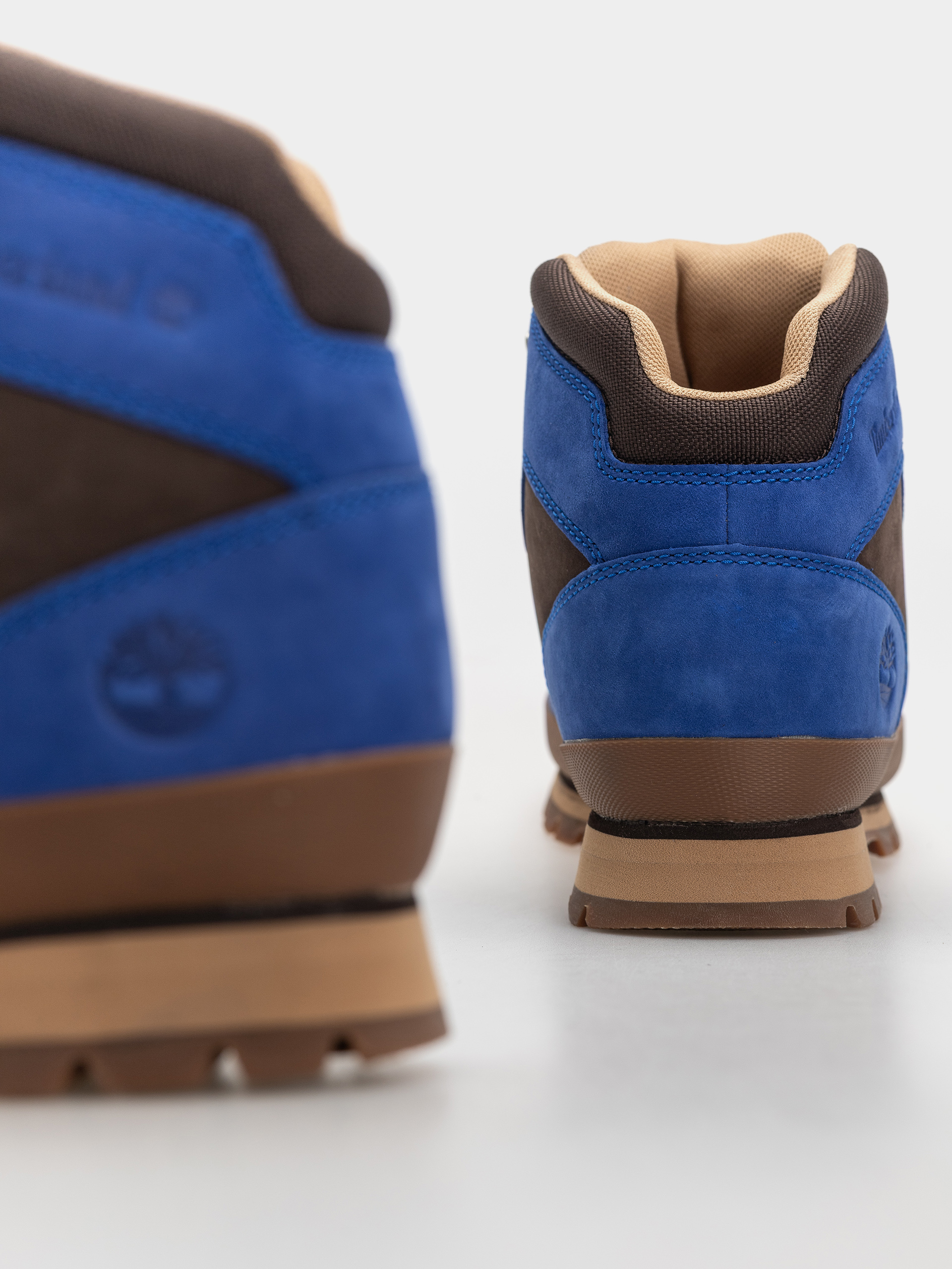 Timberland Euro Hiker Mid Téli cipők (bright blue nubuck)