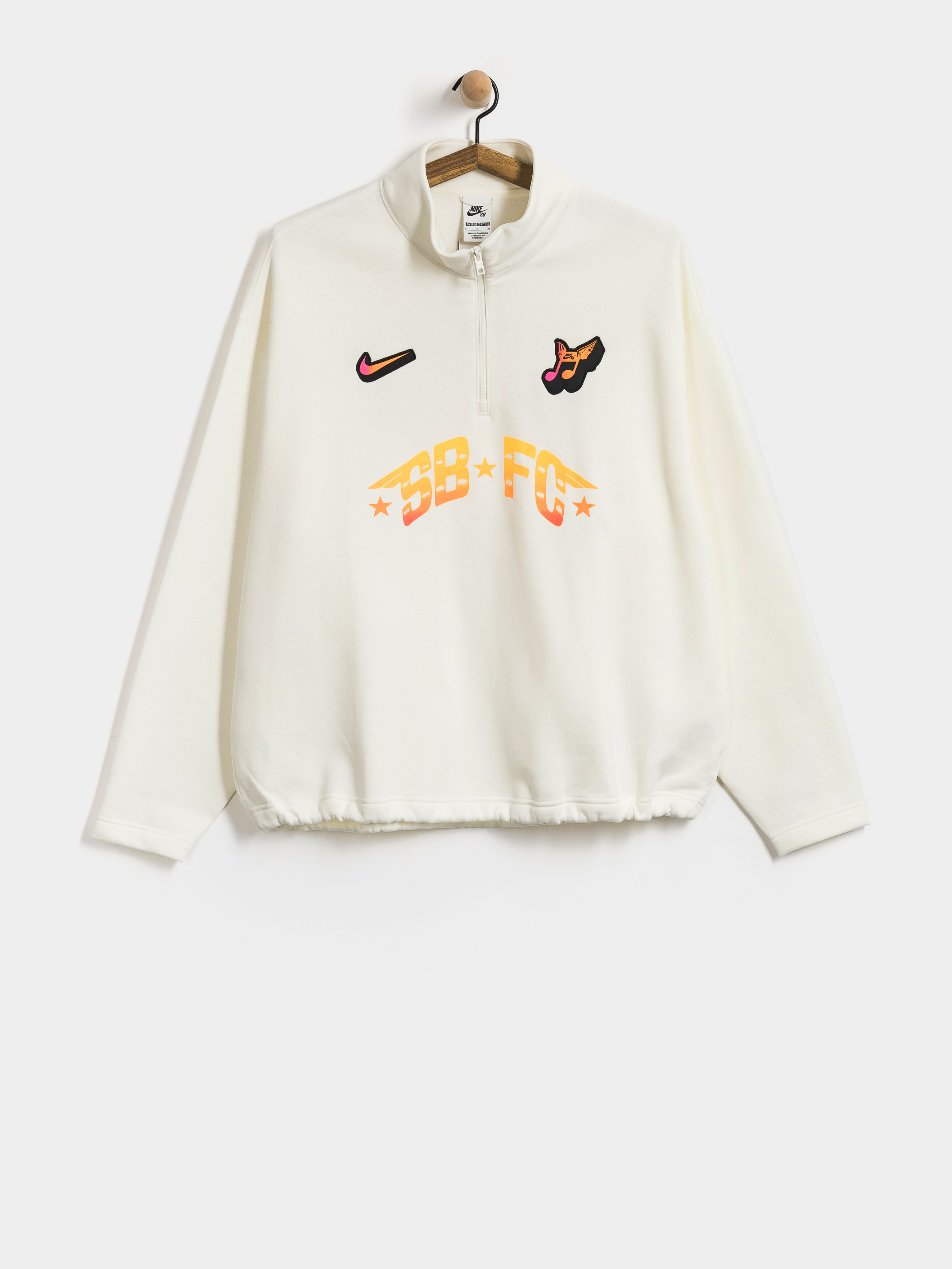 Nike SB Half Zip Crew BB Pulóver (sail)