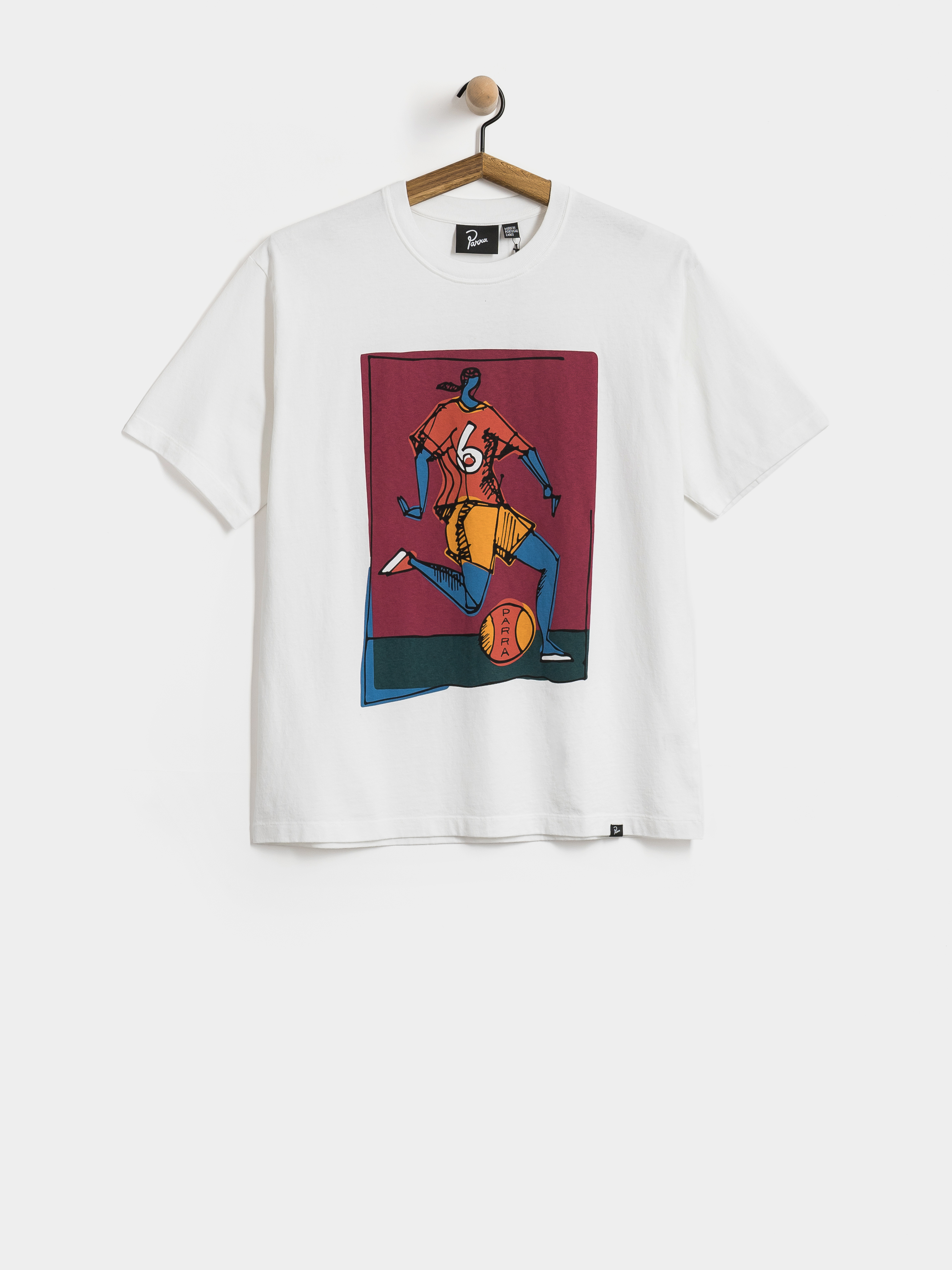 Póló by Parra Kicked Around (white)