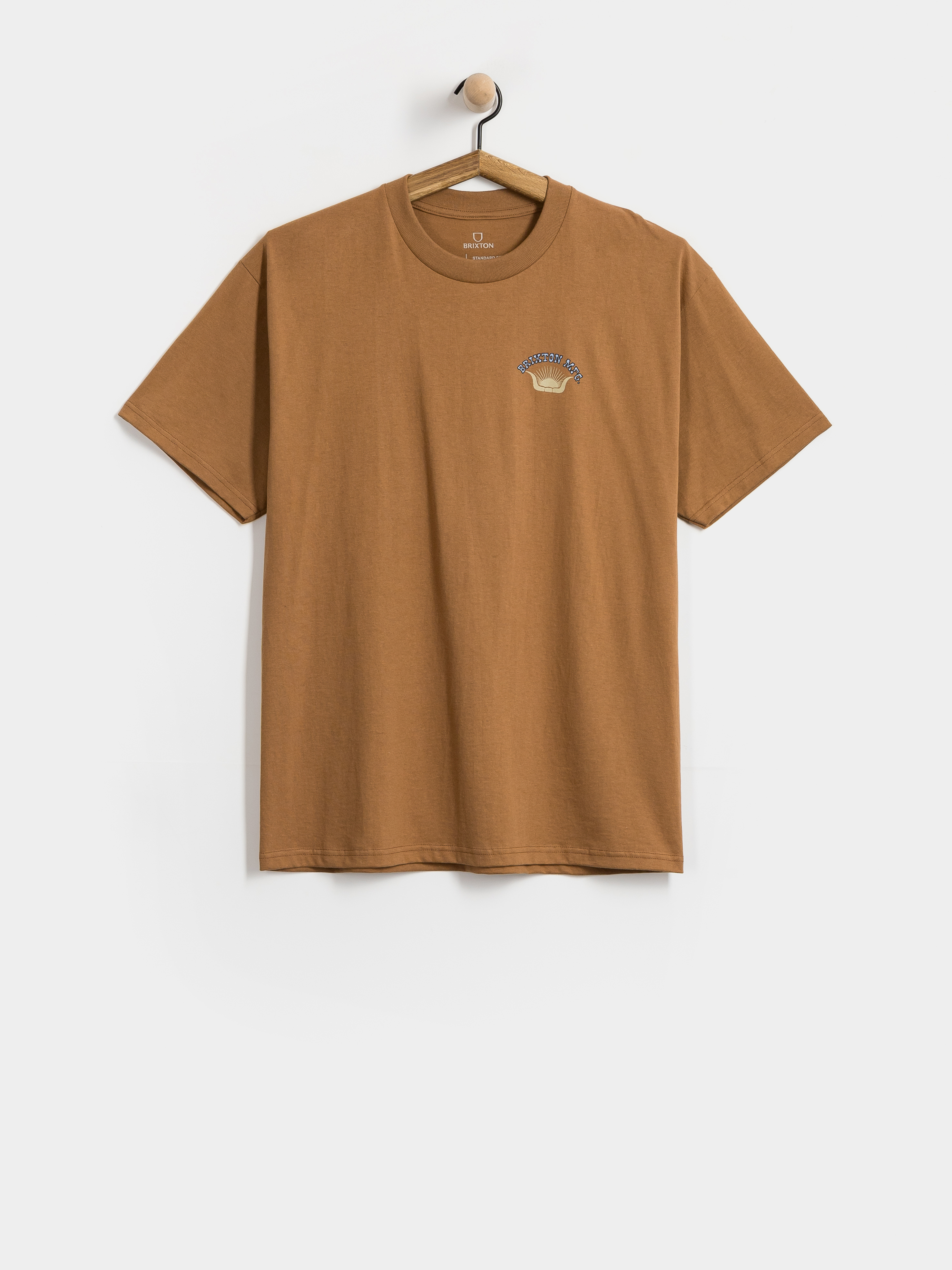 Póló Brixton Stirrup Stnd (brown sugar)