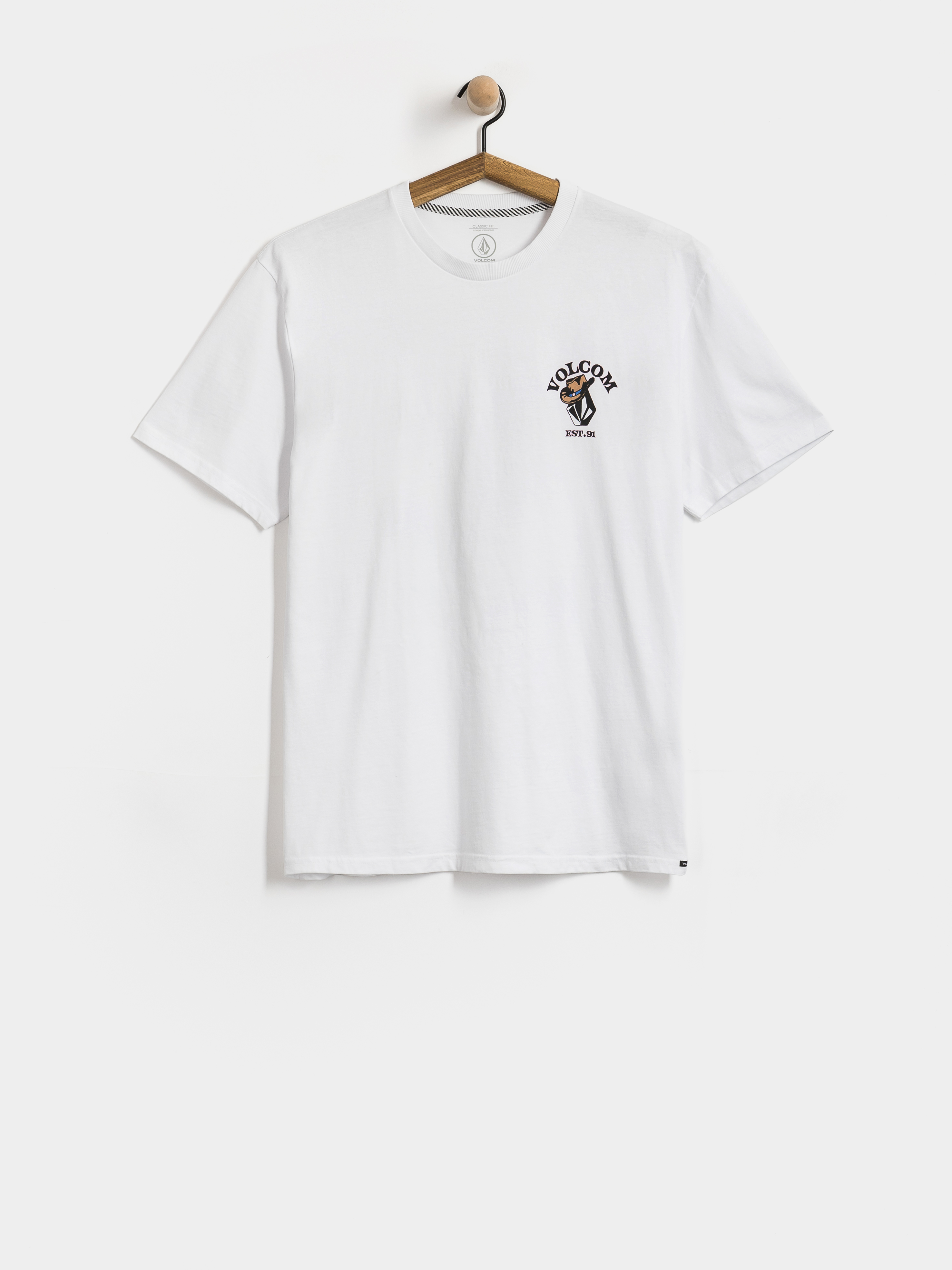 Póló Volcom Bad Luck (white)