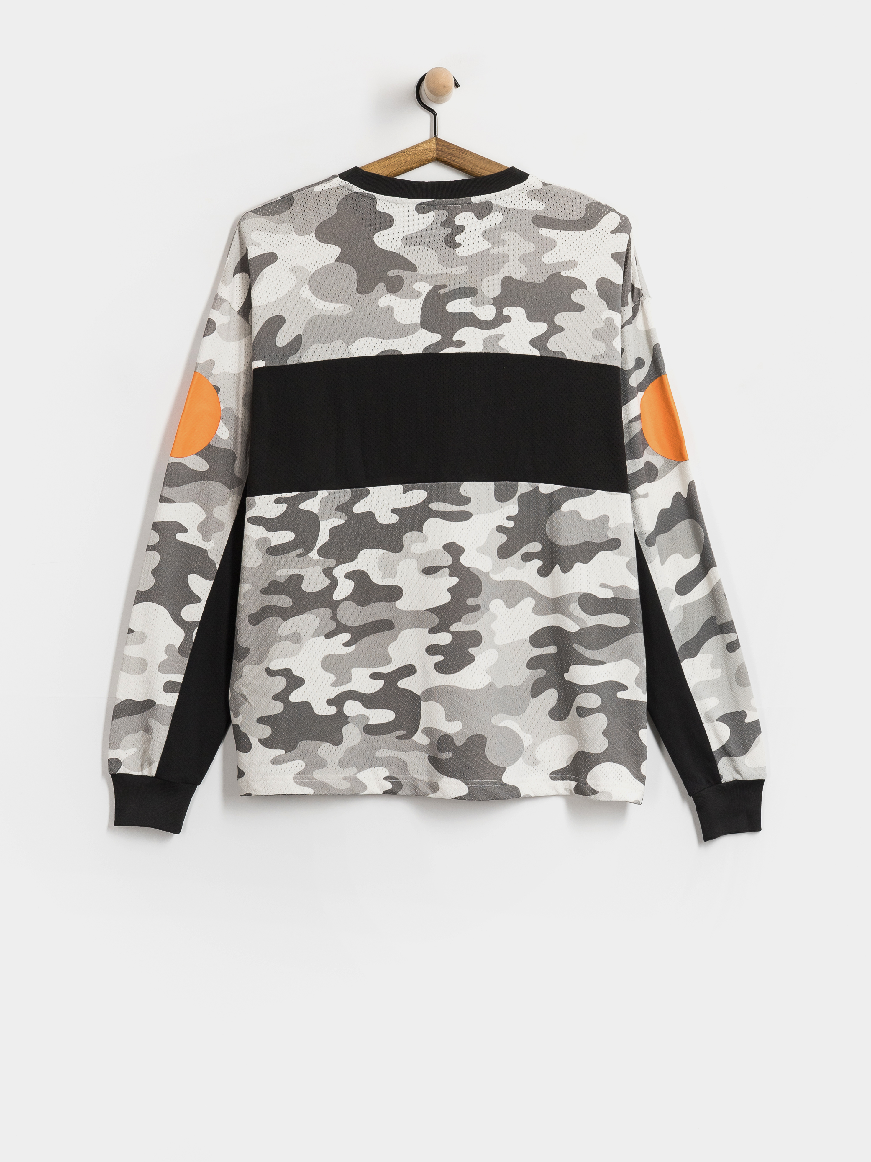 Hosszú ujjú felső Deus Ex Machina Ombre Moto Jersey (grey camo)