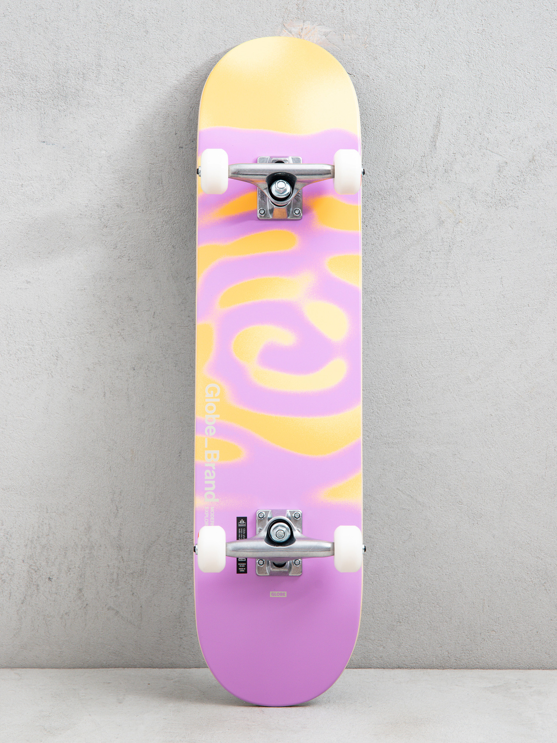 Globe G0 Pond Komplett gördeszka (pink/honey)