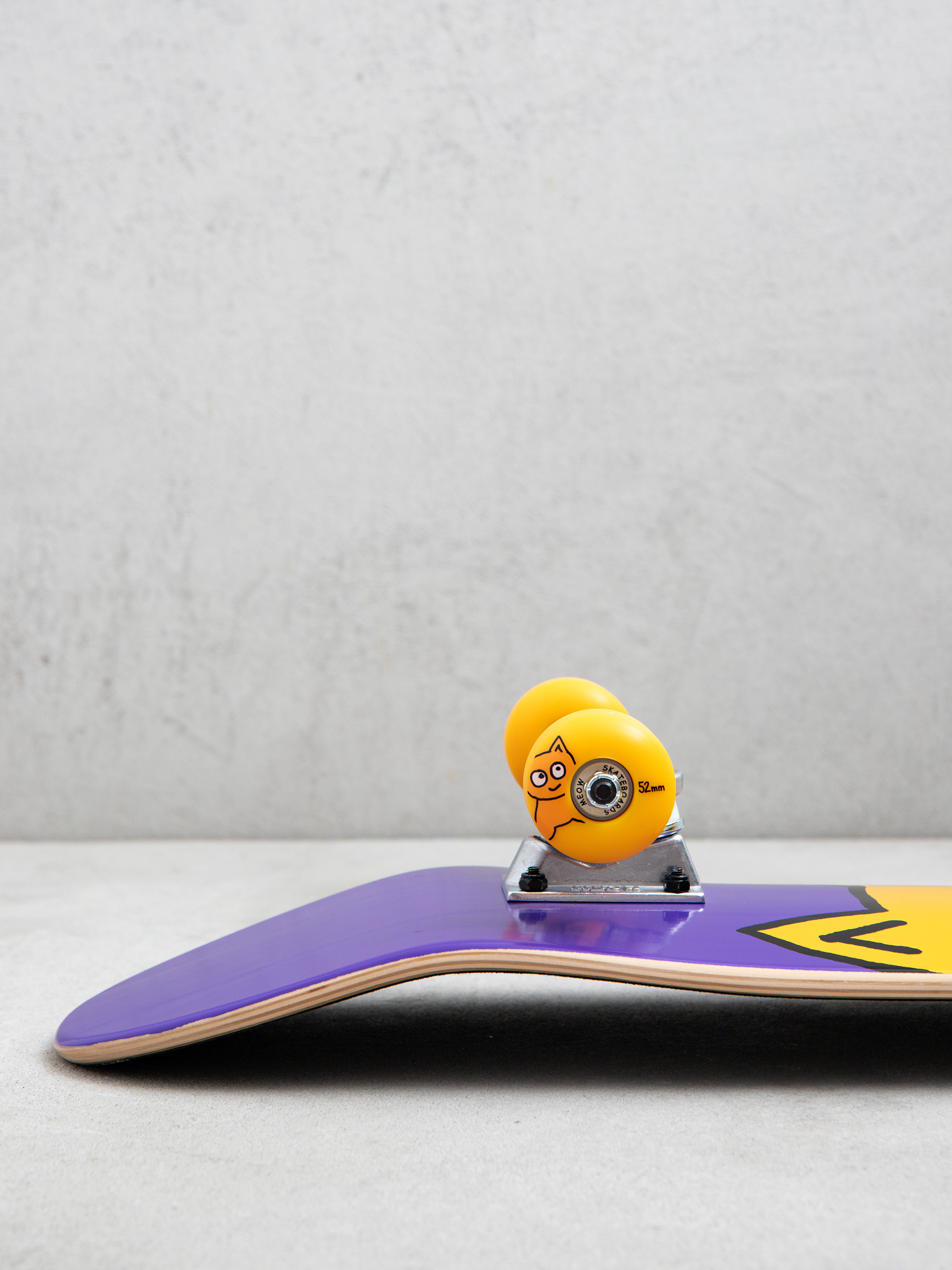 Meow Skateboards Big Cat Komplett gördeszka (purple)