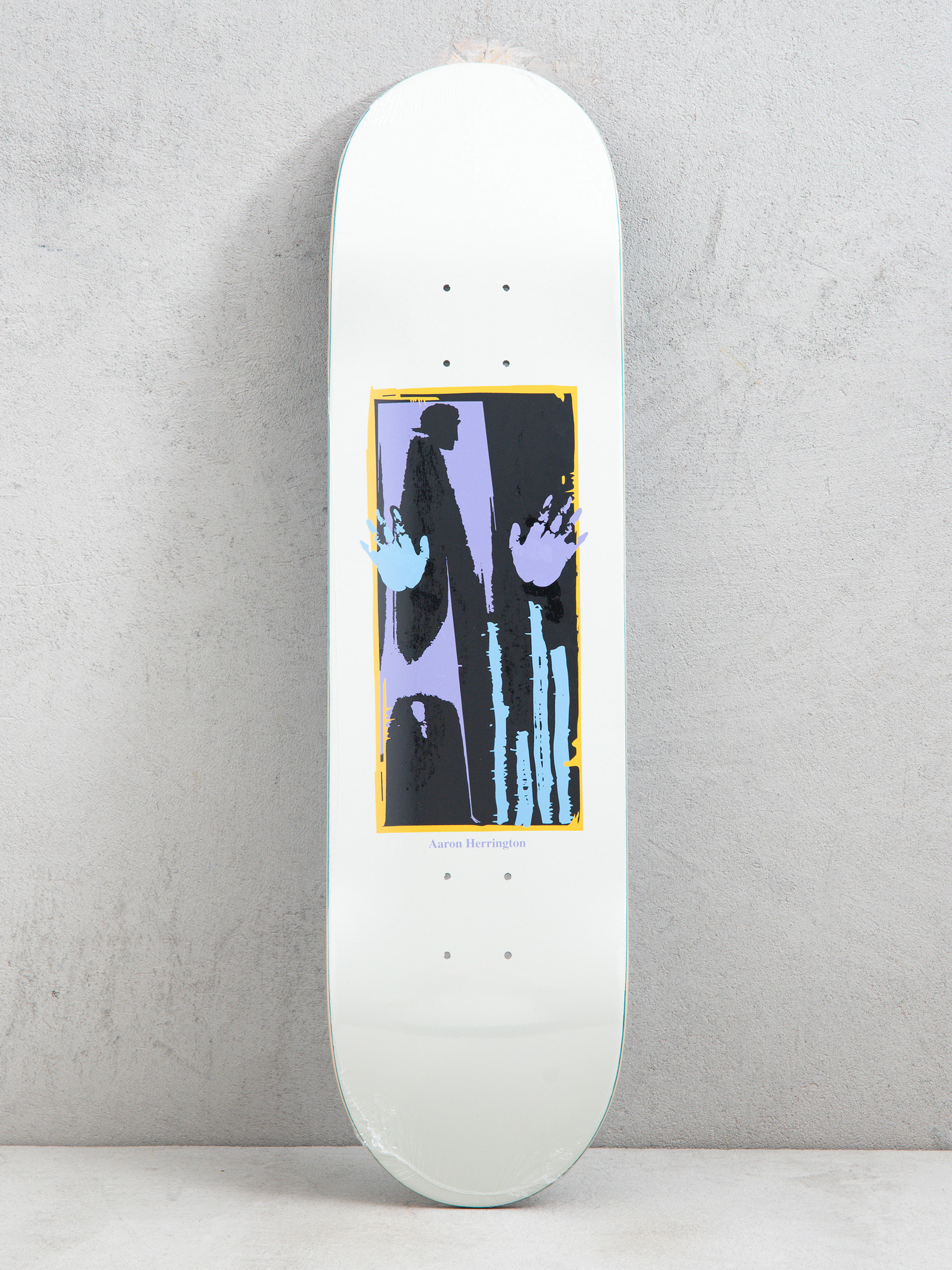 Gördeszka lap Polar Skate Aaron Herrington Hands Off (white)