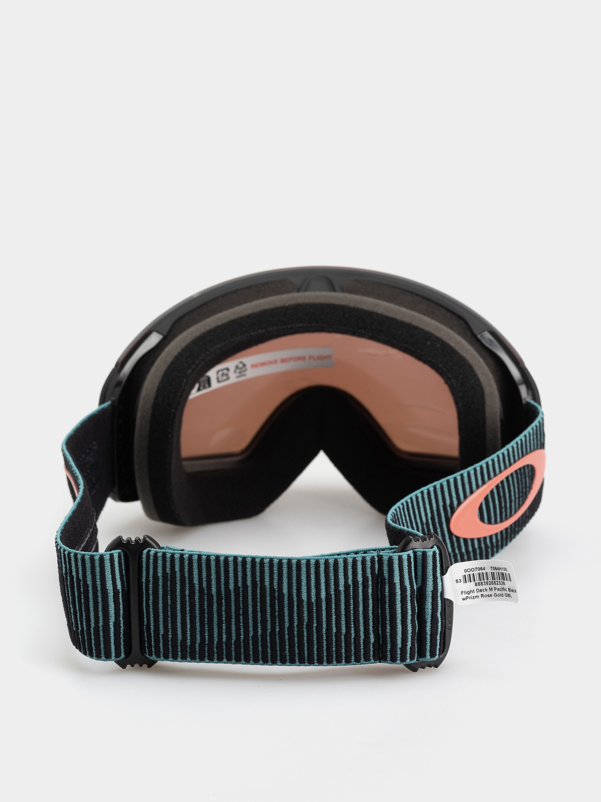 Oakley Flight Deck M Snowboard szemüveg (black/prizm snow rose gold iridium)