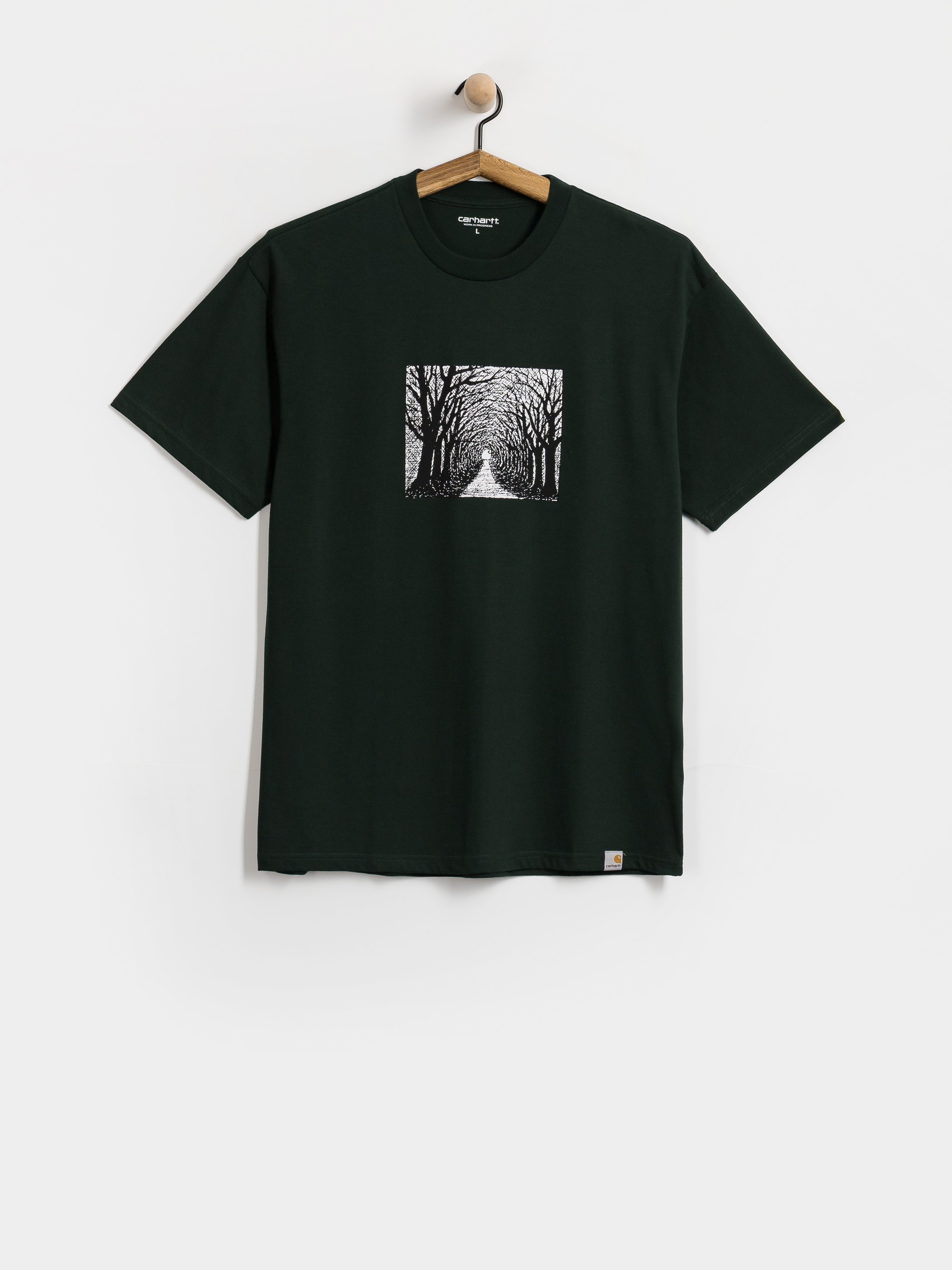 Carhartt WIP Avenue Póló (dark scarab)