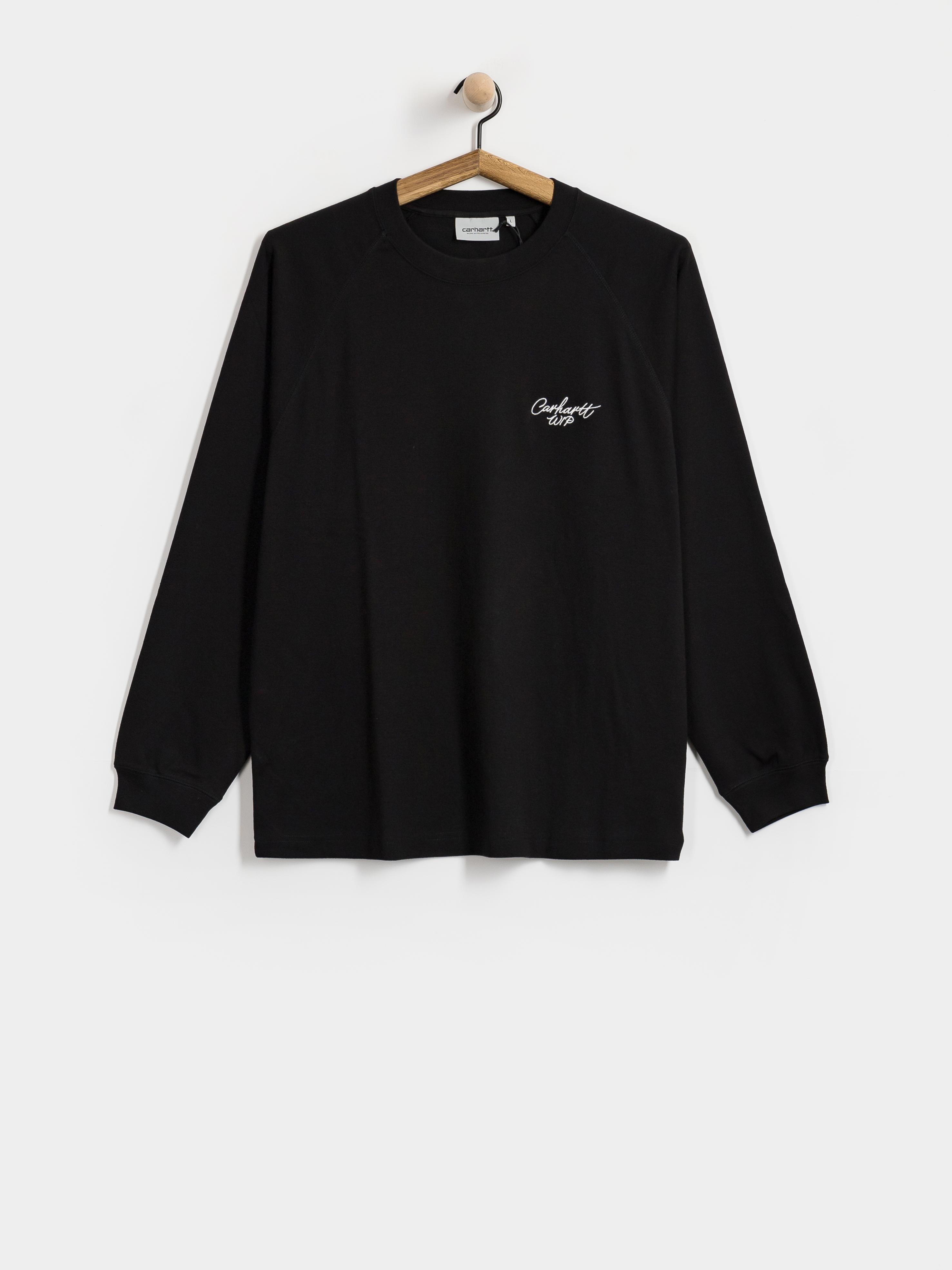 Carhartt WIP Signature Rib Hosszú ujjú felső (black/white)
