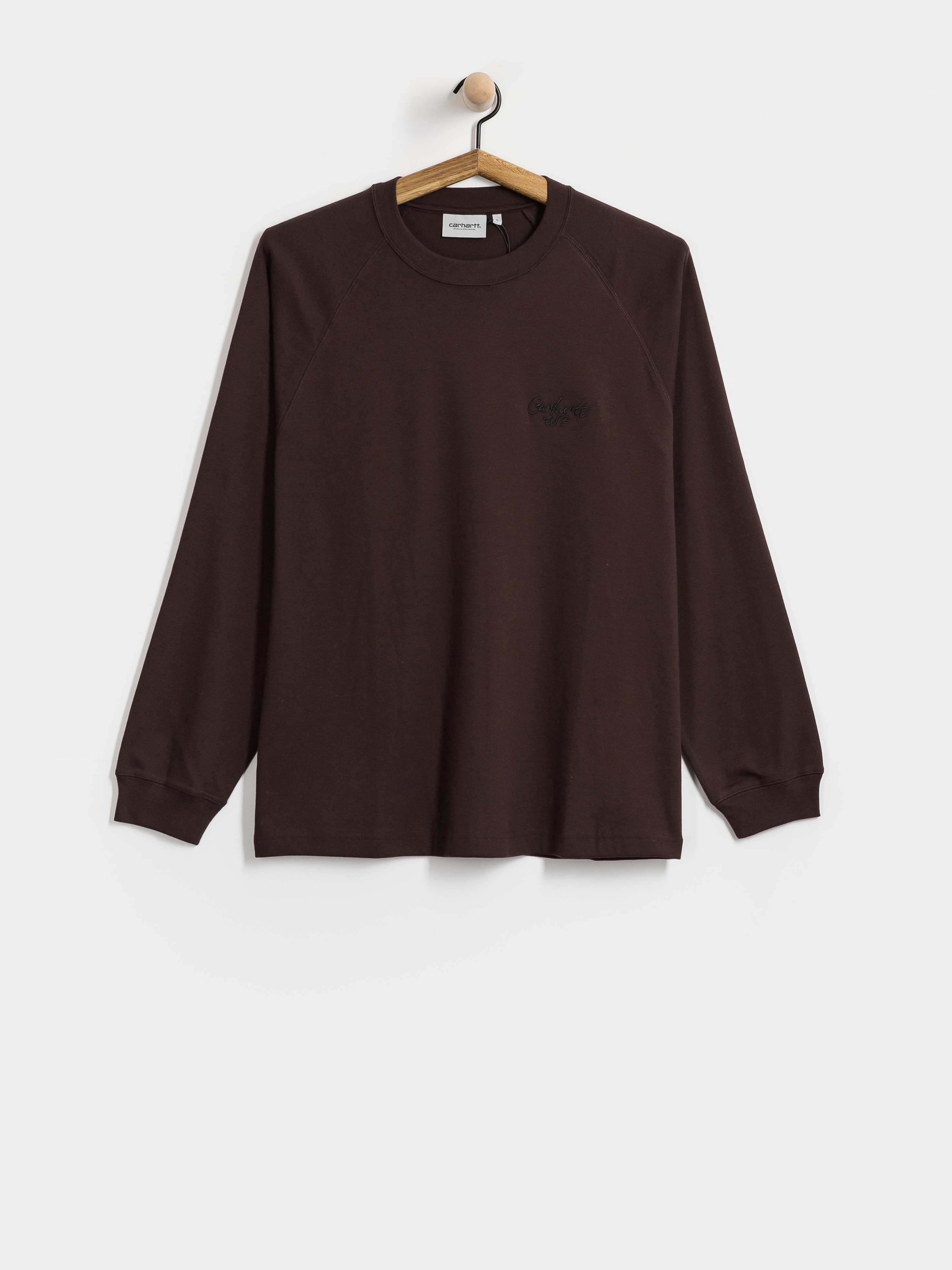 Carhartt WIP Signature Rib Hosszú ujjú felső (palisander/black)
