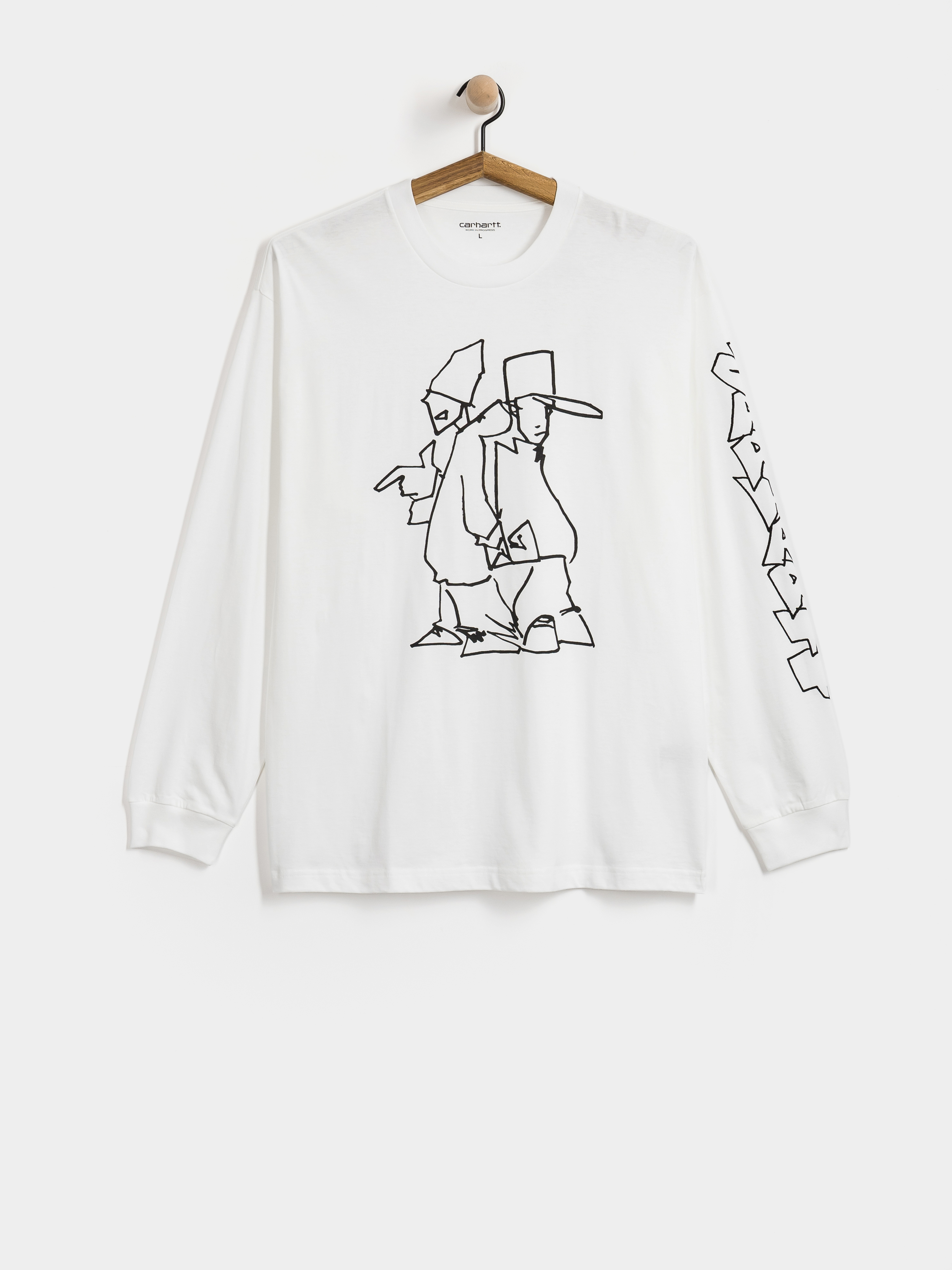 Carhartt WIP Blinkerfluid Hosszú ujjú felső (white)