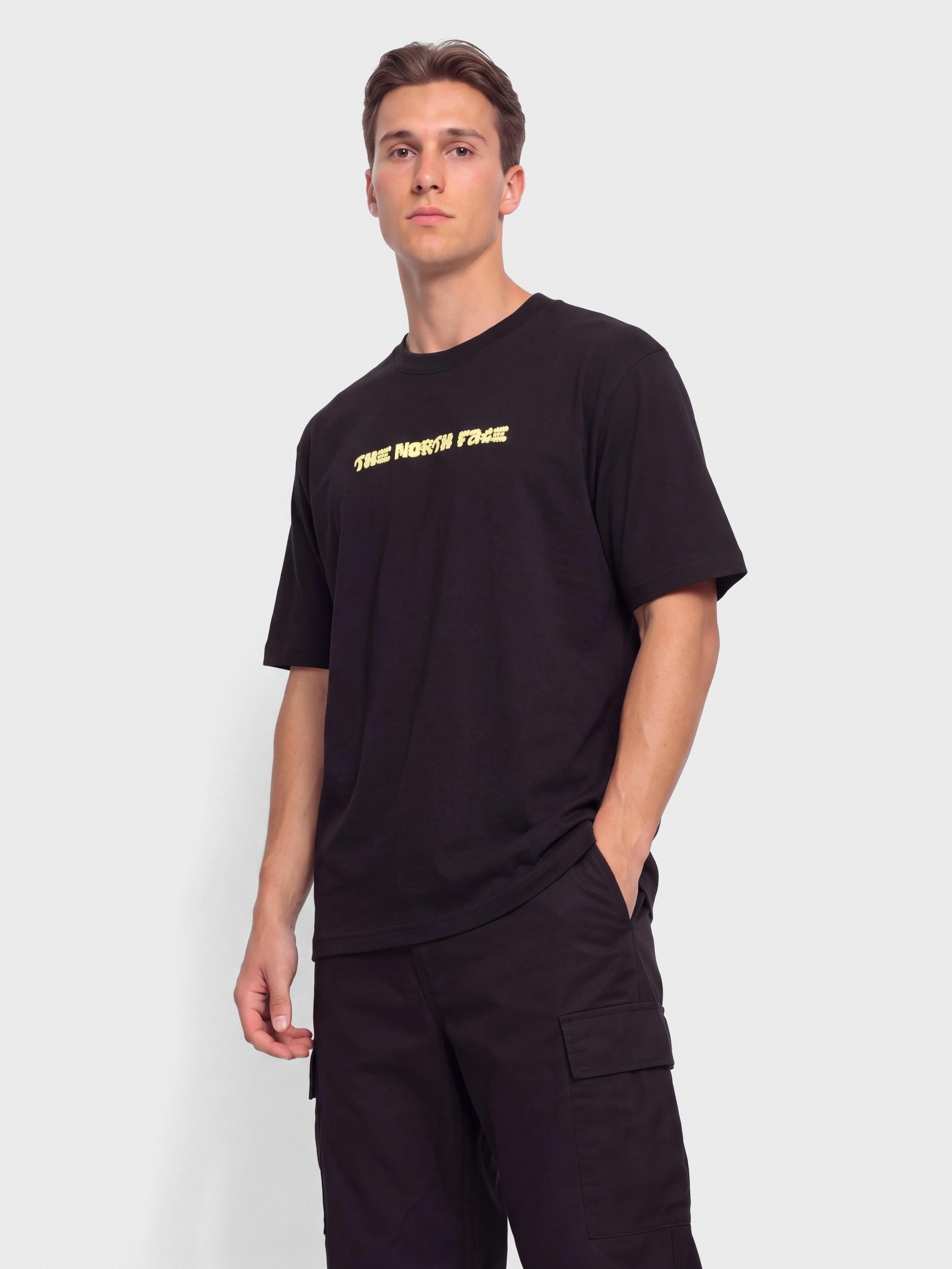 The North Face Logo Twist Relaxed Póló (tnf black)