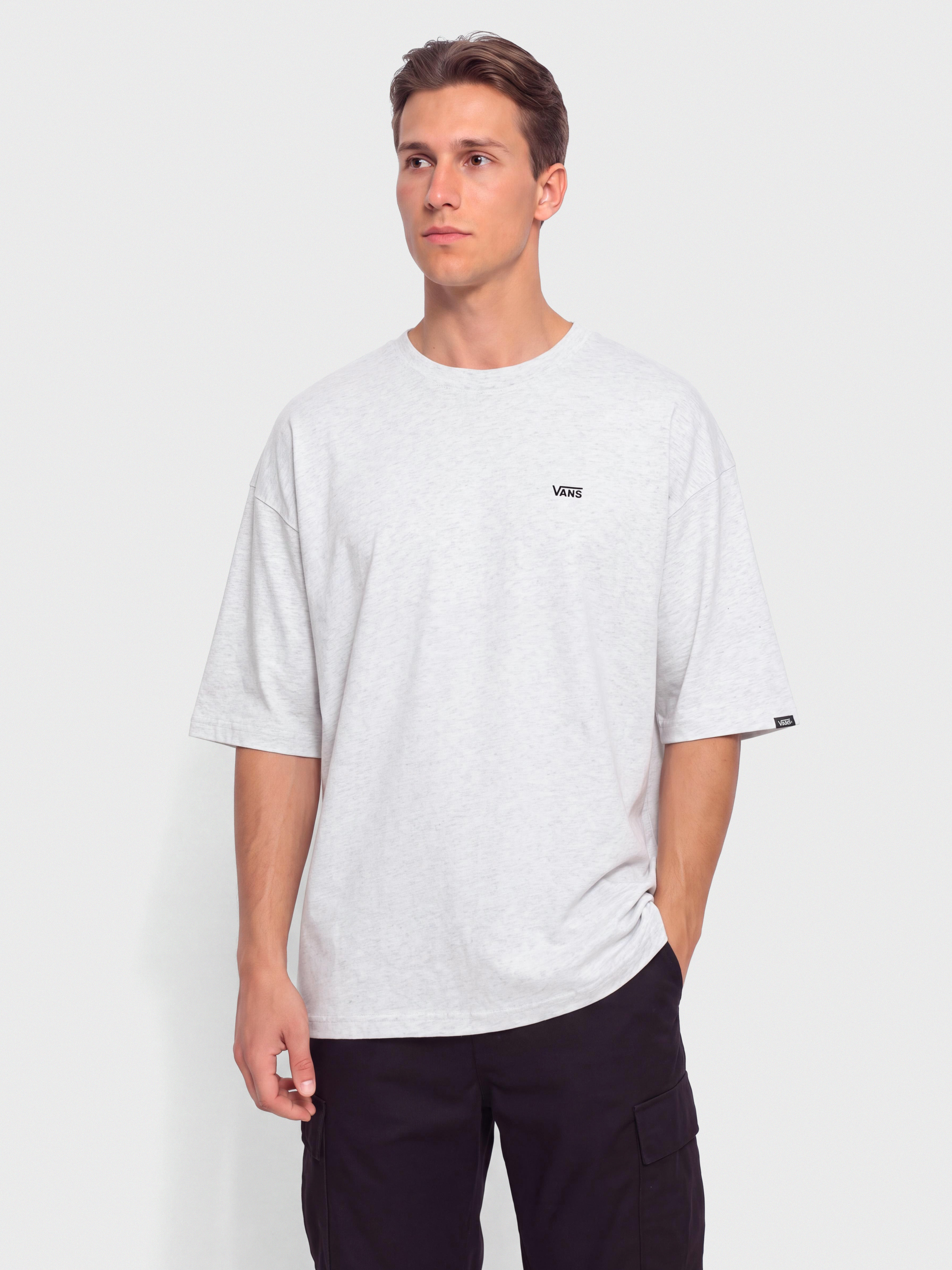 Póló Vans Left Chest II Loose (light grey heather)