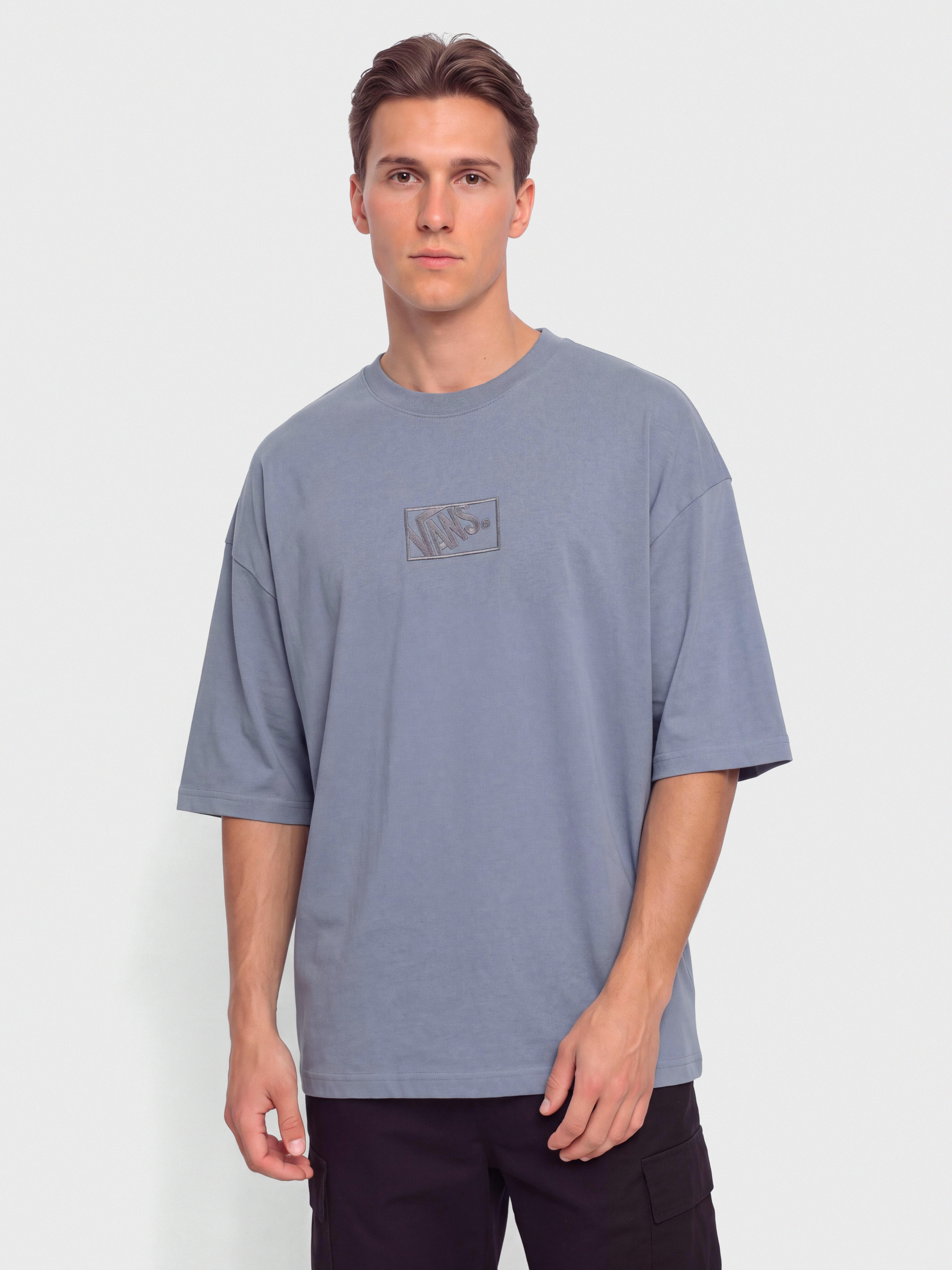 Vans Blocked Box Loose Pu00f3lu00f3 (glacial slate)