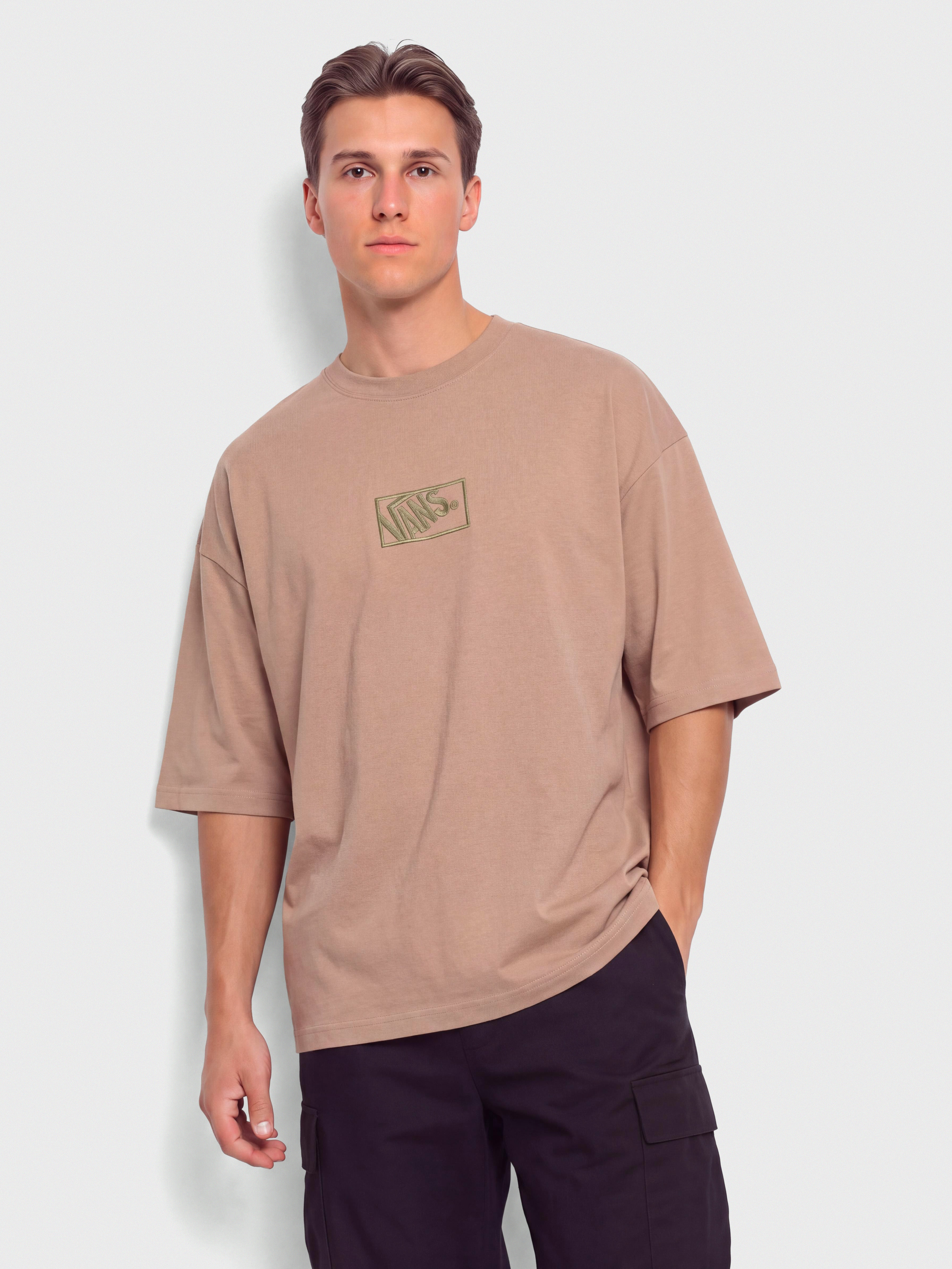 Vans Blocked Box Loose Póló (warm taupe)