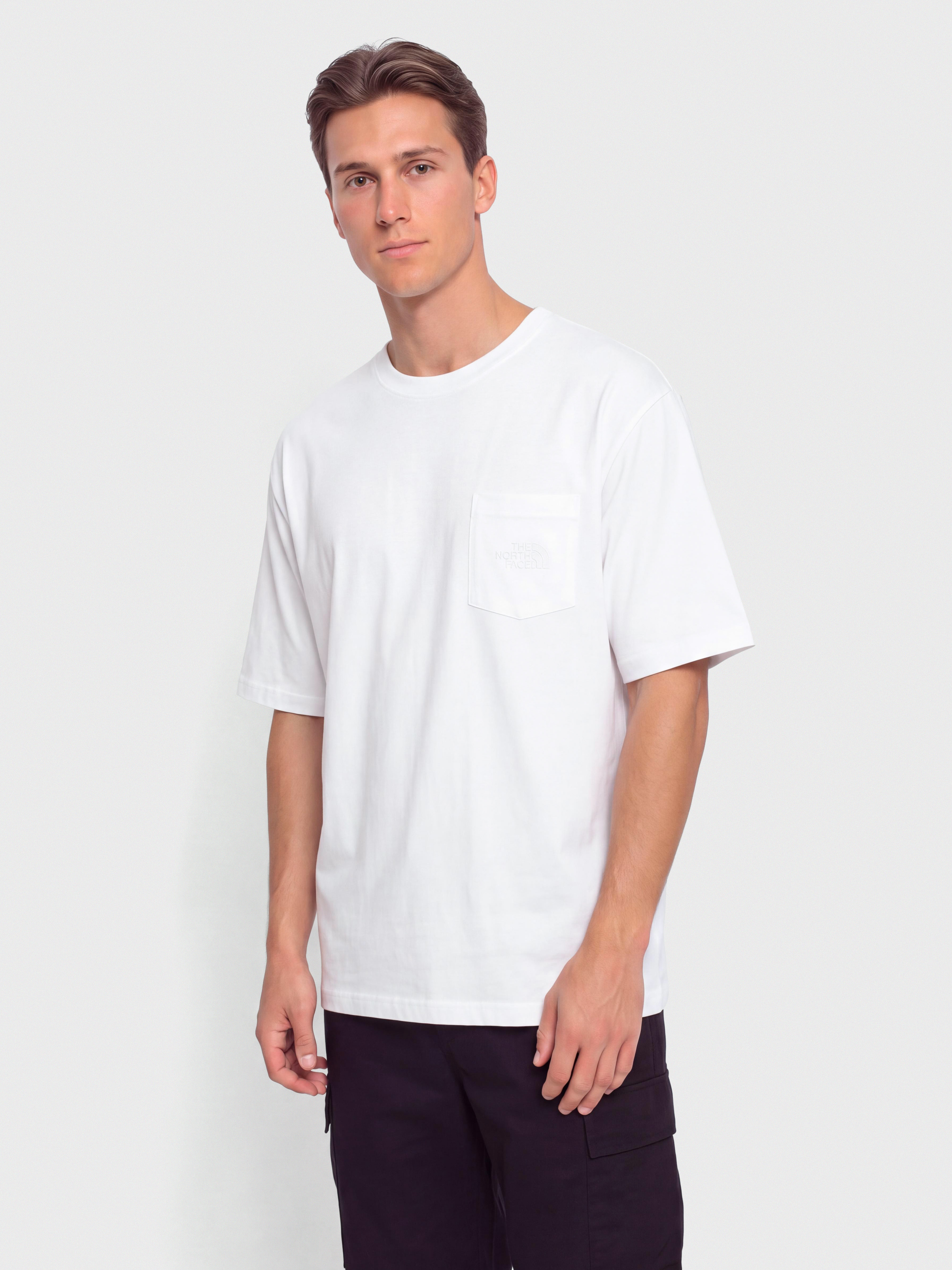 The North Face Dome Relaxed Pocket Pu00f3lu00f3 (tnf white)