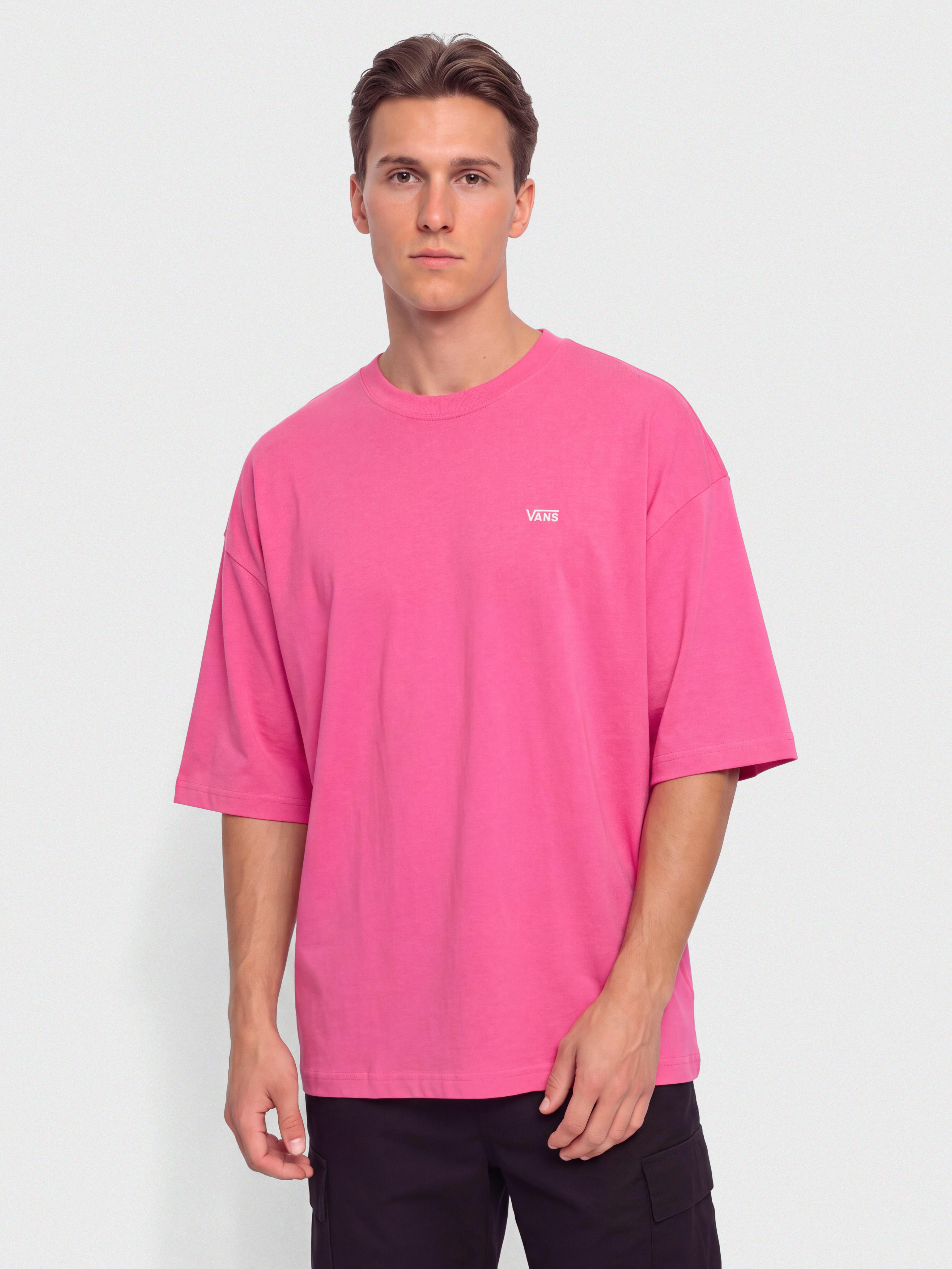 Vans Left Chest II Loose Pu00f3lu00f3 (pink velvet)