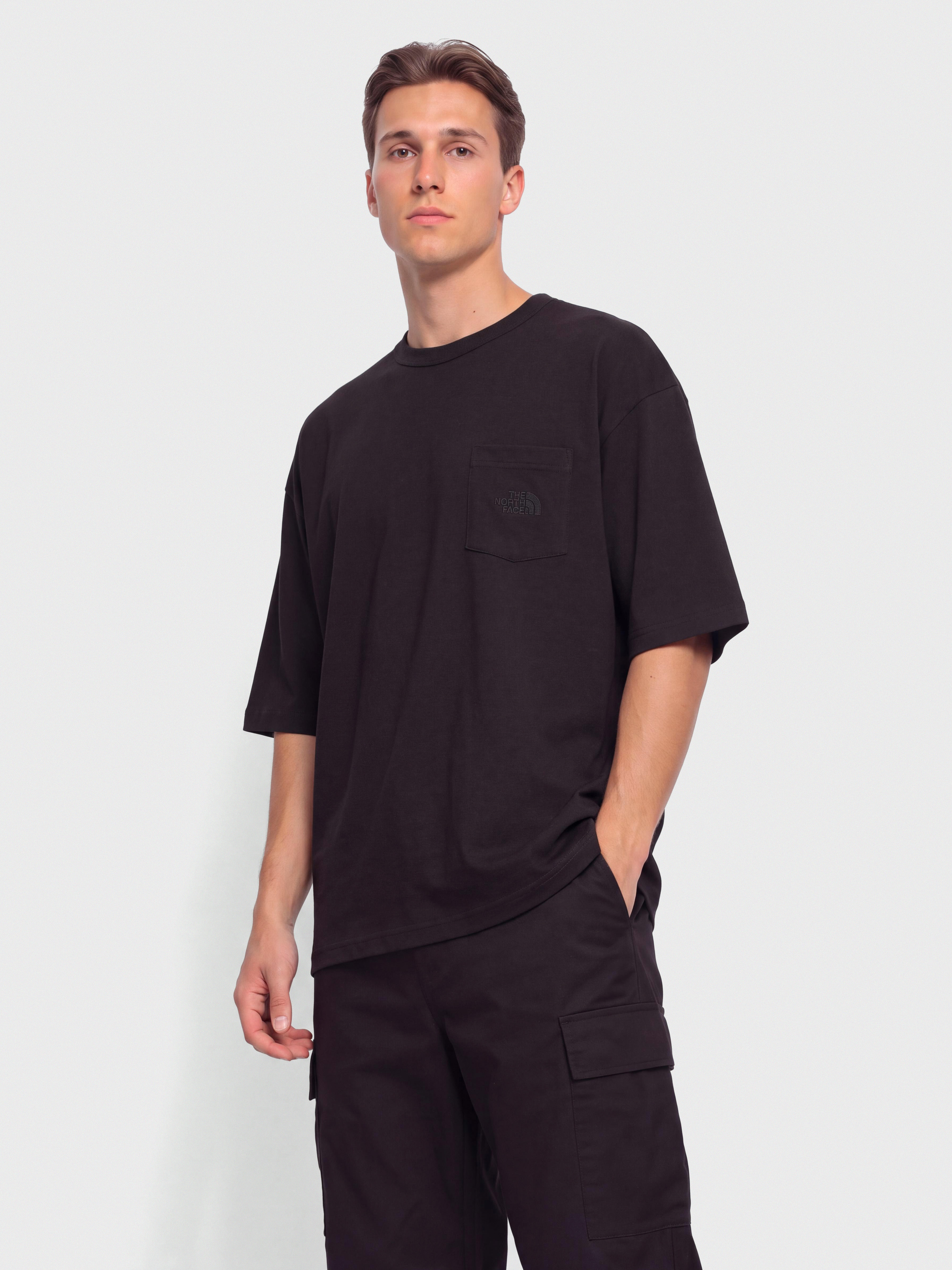 The North Face Dome Relaxed Pocket Pu00f3lu00f3 (tnf black)