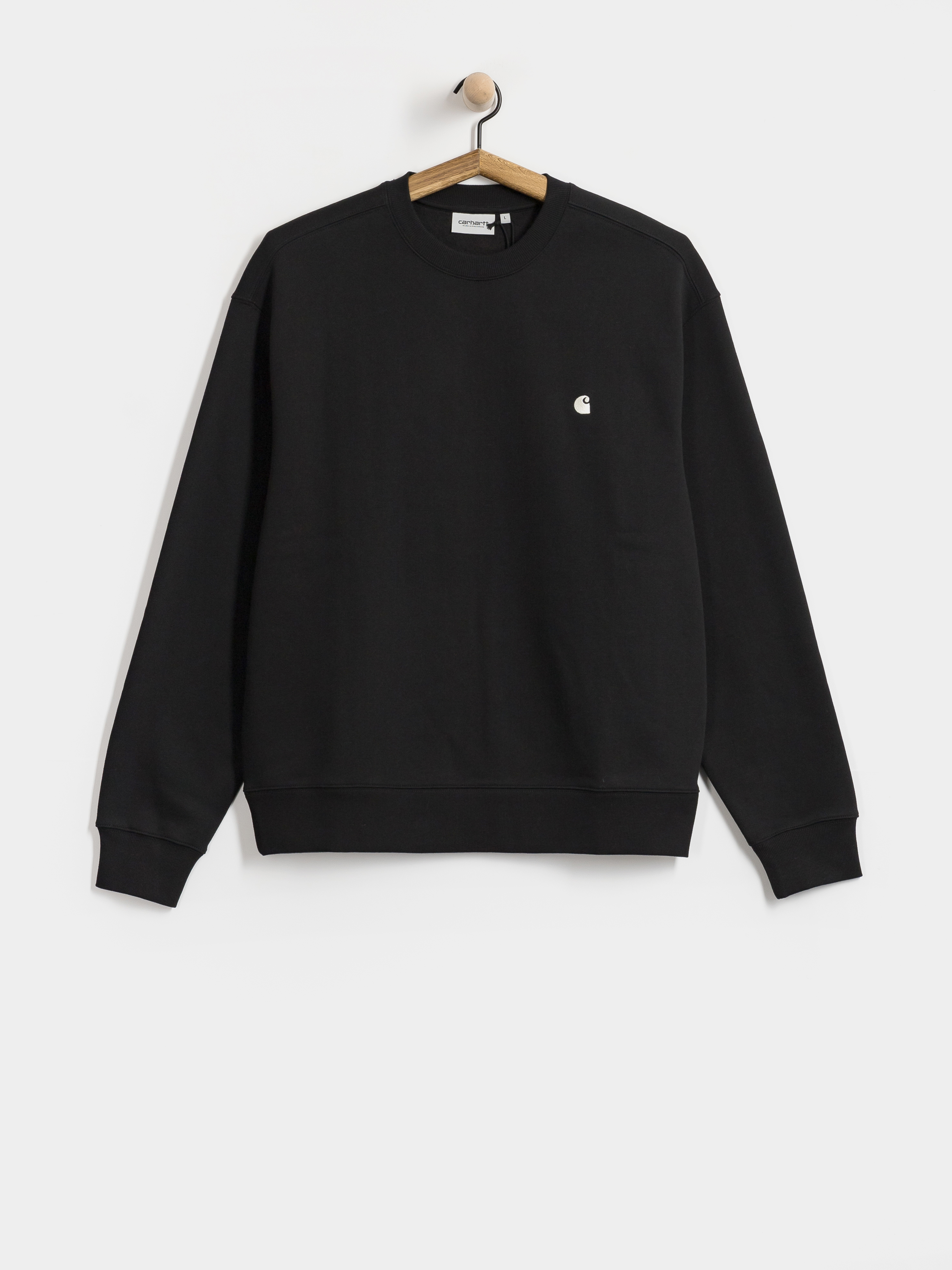 Carhartt WIP Mack Pulóver (black/wax)