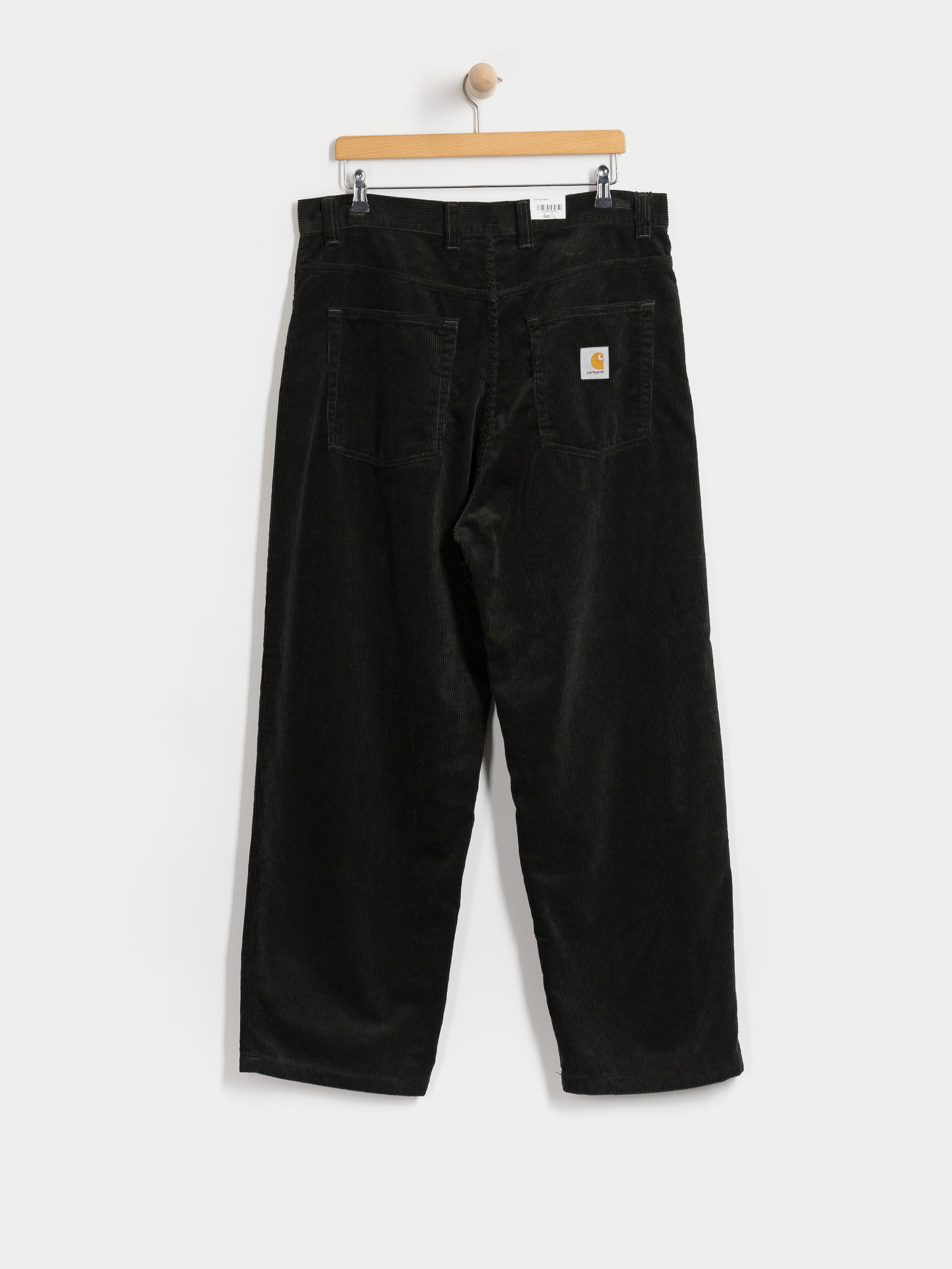Carhartt WIP Brandon Kisnadrág (raven/rinsed)