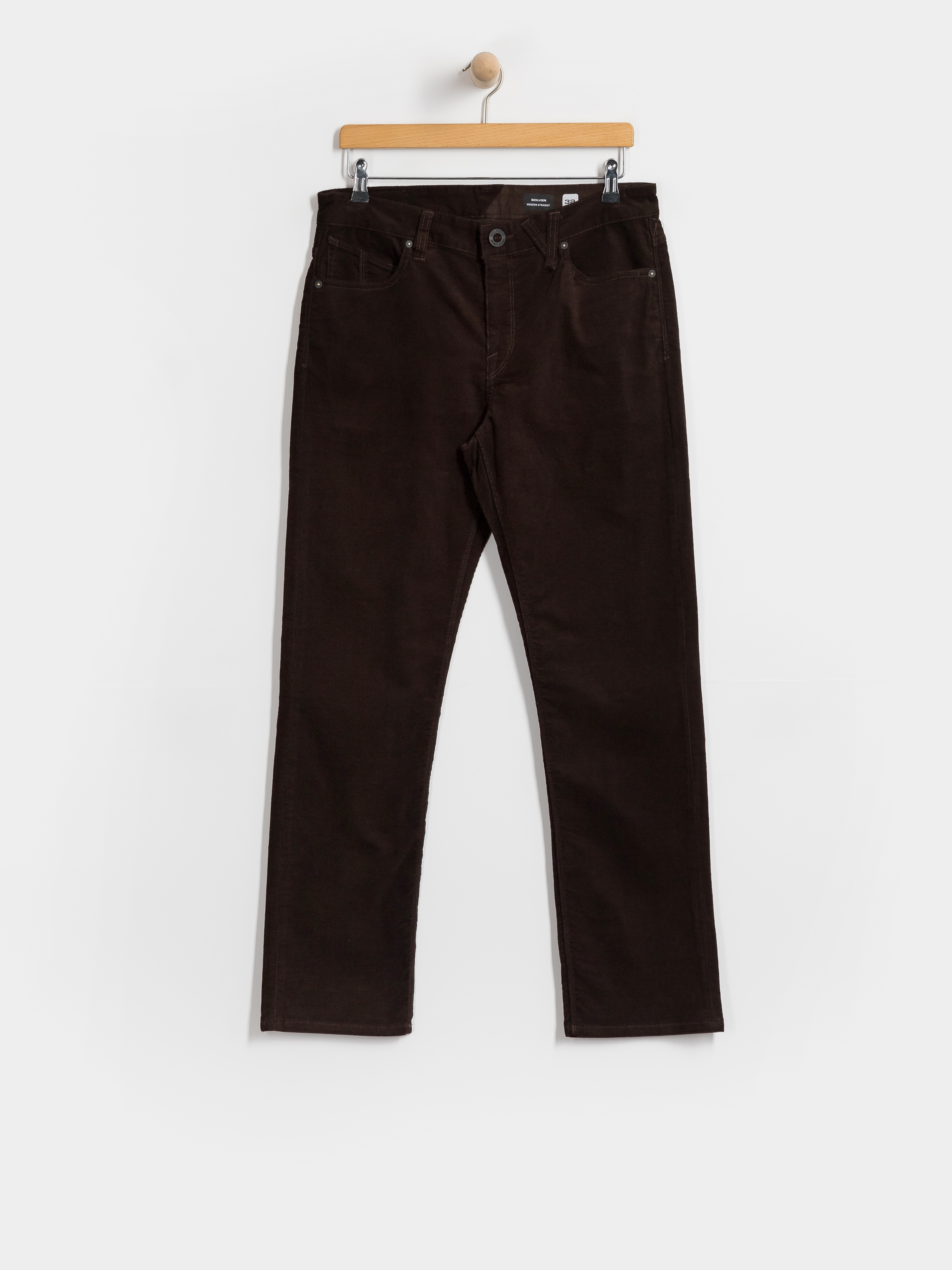 Volcom Solver 5 Pocket Cord Kisnadrág (cacao)