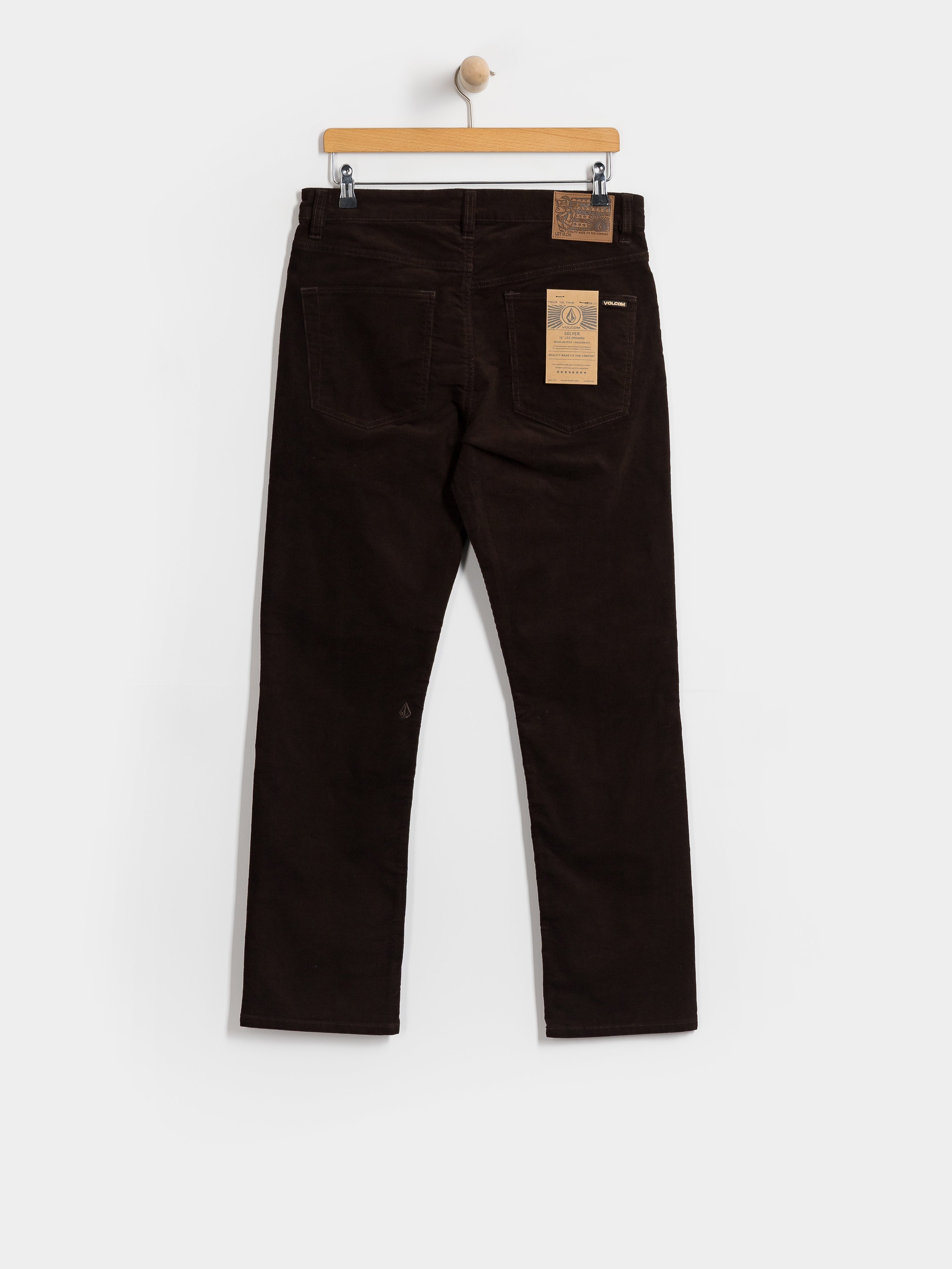 Volcom Solver 5 Pocket Cord Kisnadrág (cacao)