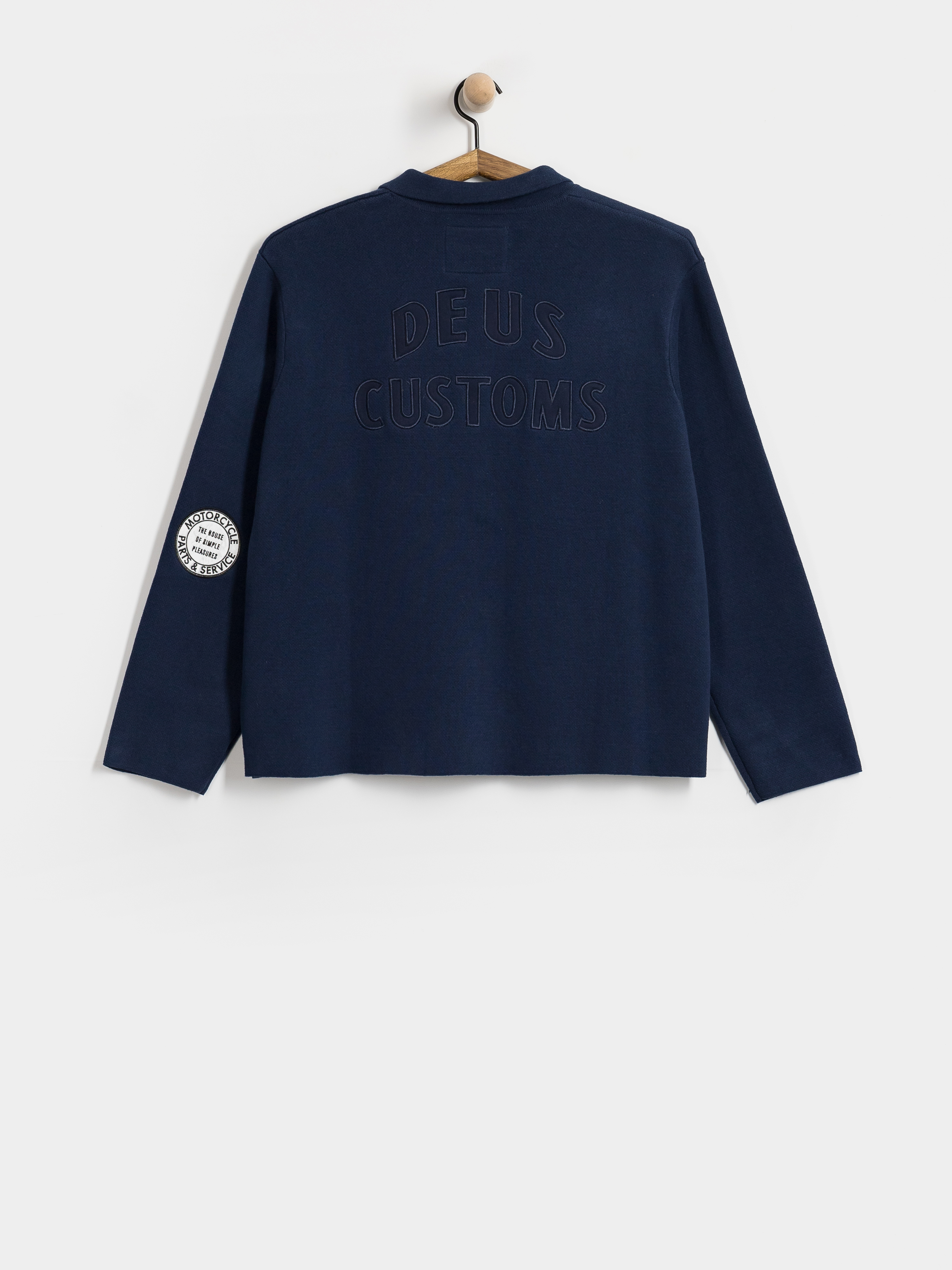 Deus Ex Machina Valdorf Knit Wmn Dzseki (pageant blue)