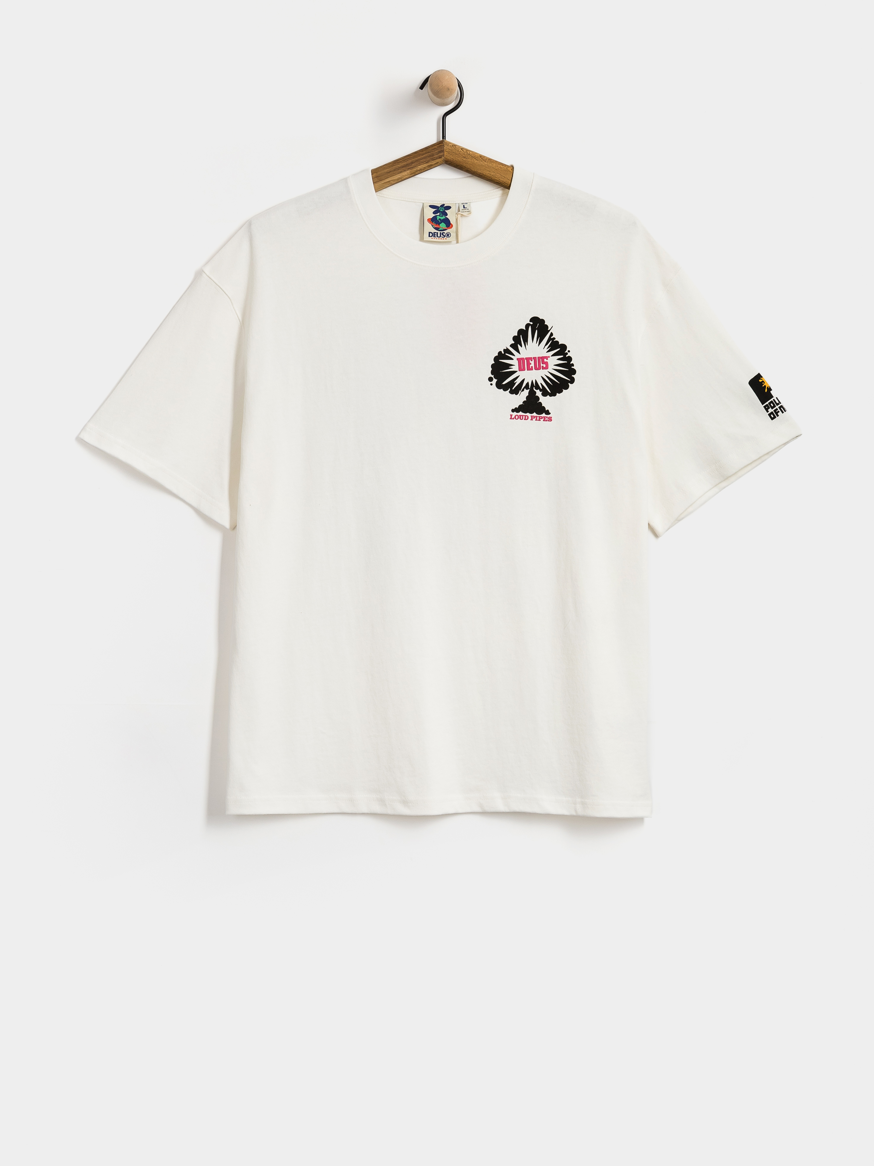 Deus Ex Machina Turpentine Os Póló (vintage white)