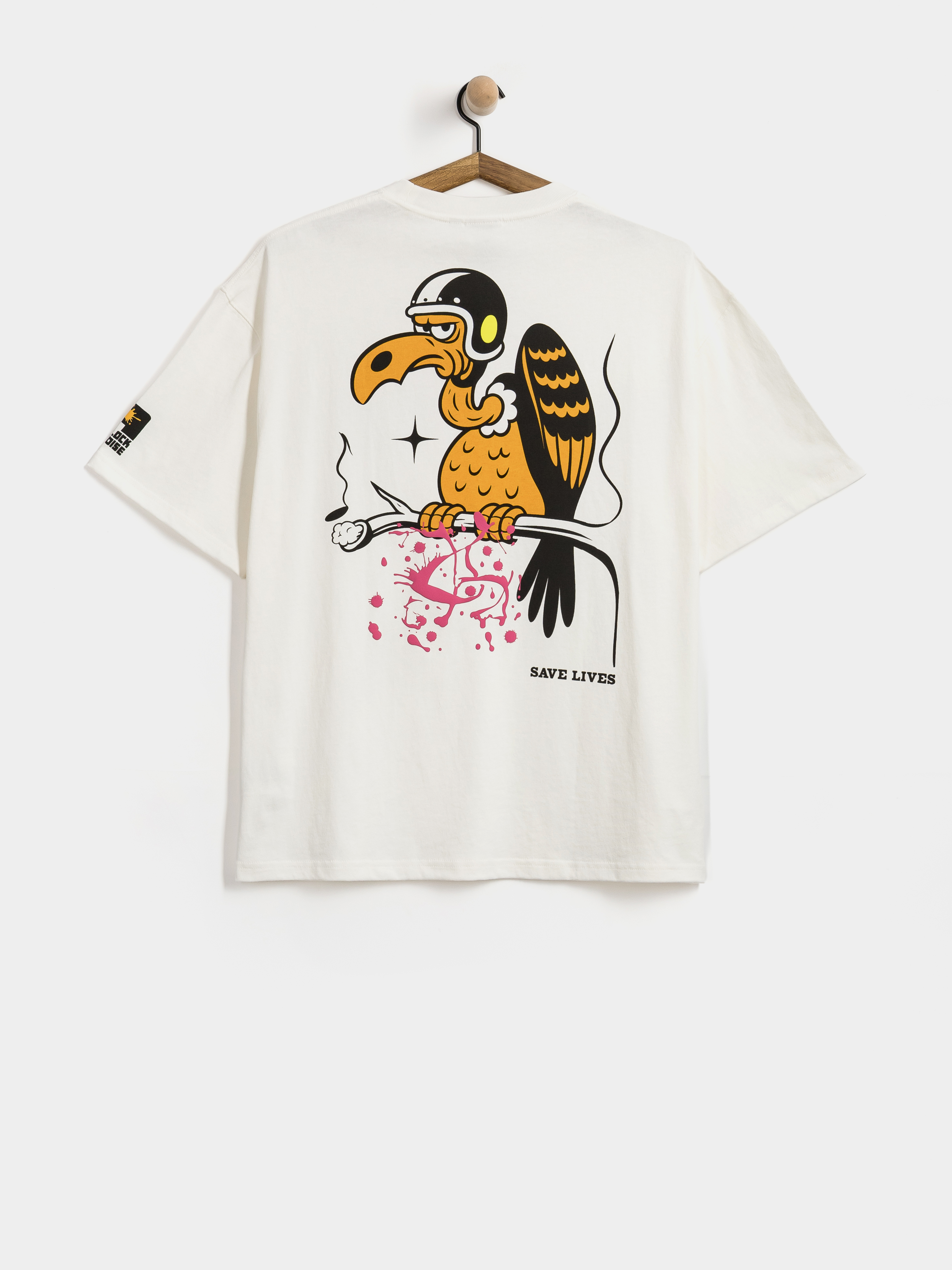 Deus Ex Machina Turpentine Os Póló (vintage white)
