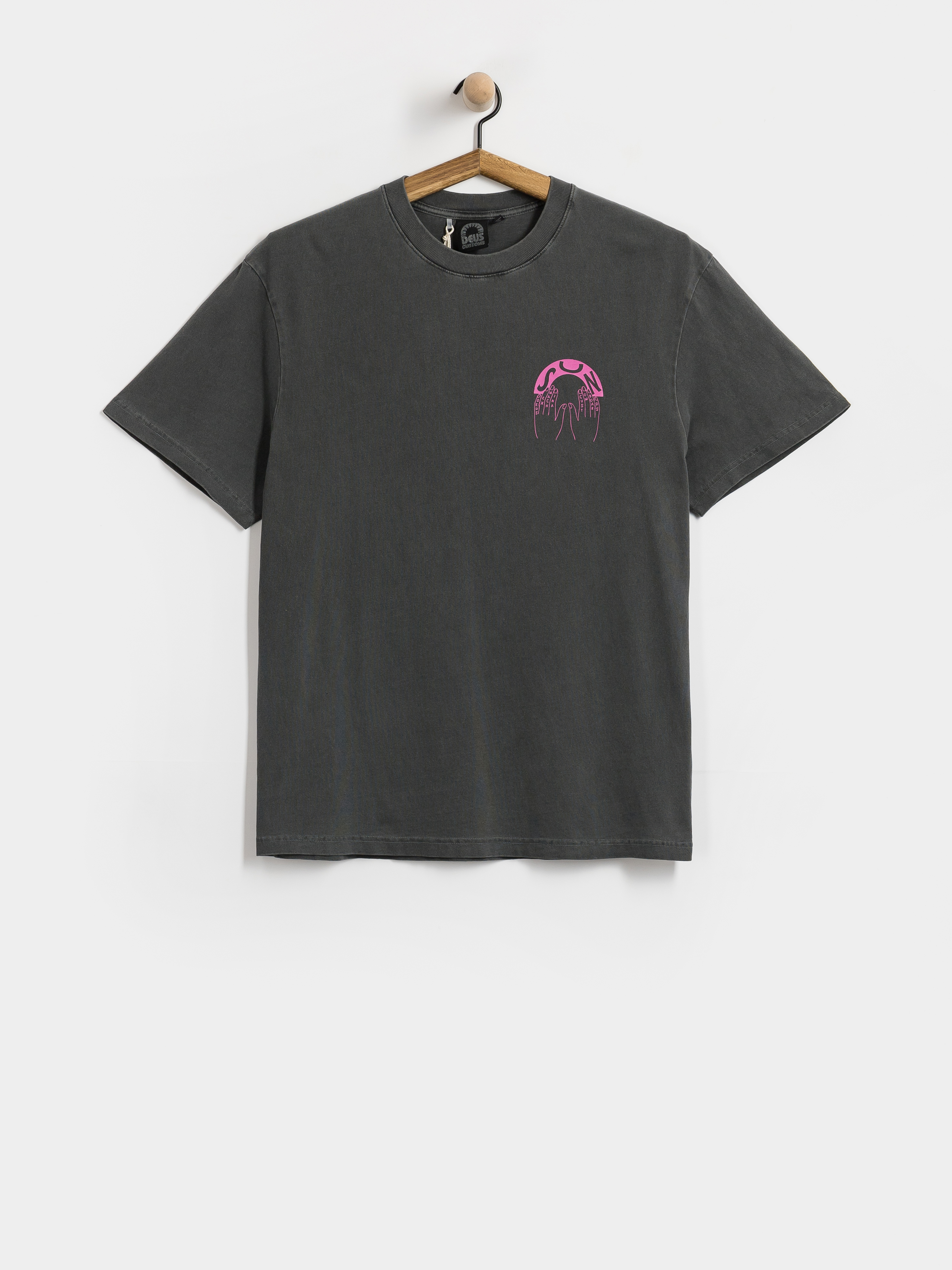 Deus Ex Machina Catchin Rays Póló (anthracite grey)
