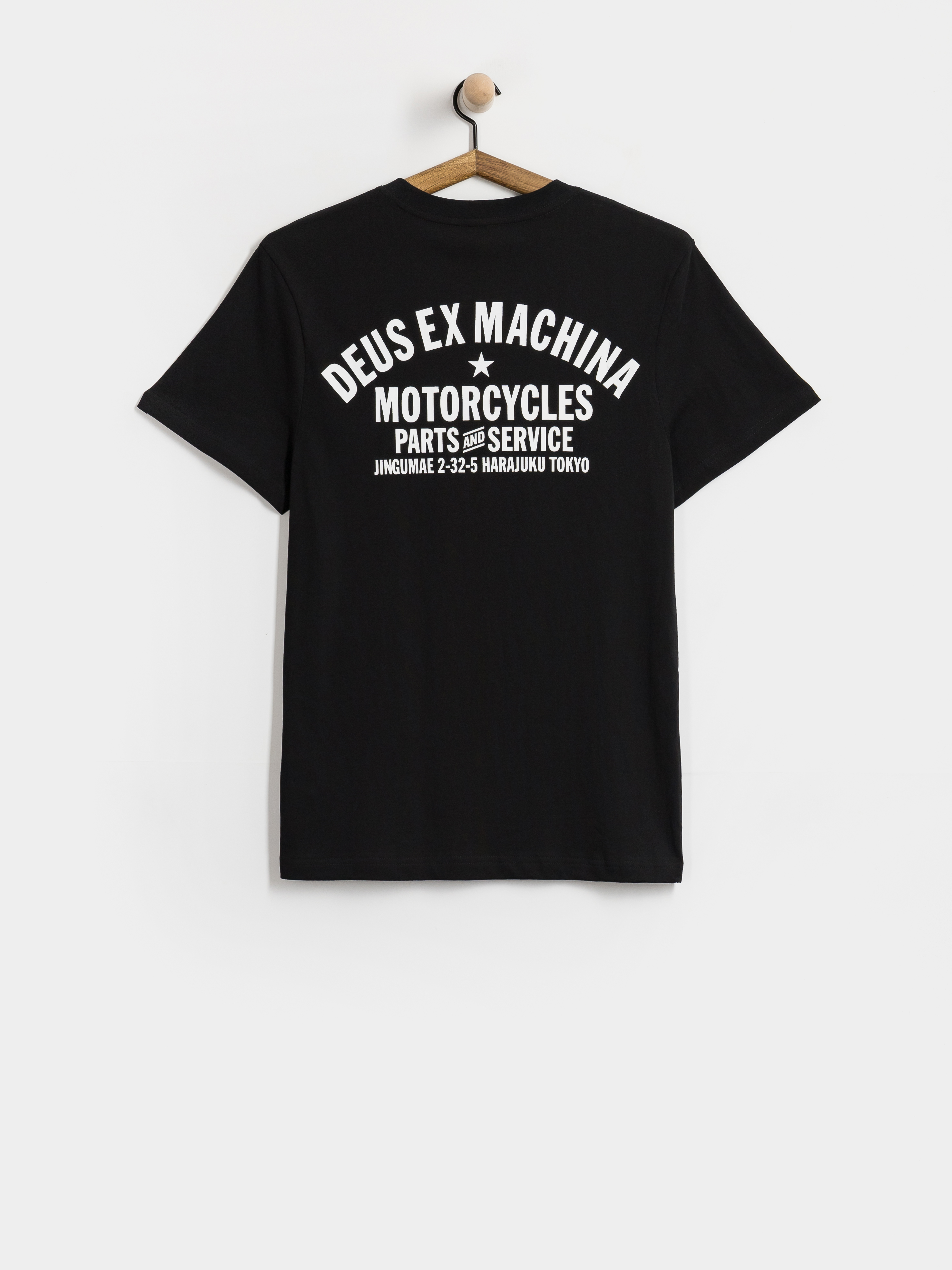 Deus Ex Machina Harajuku Address Póló (black)