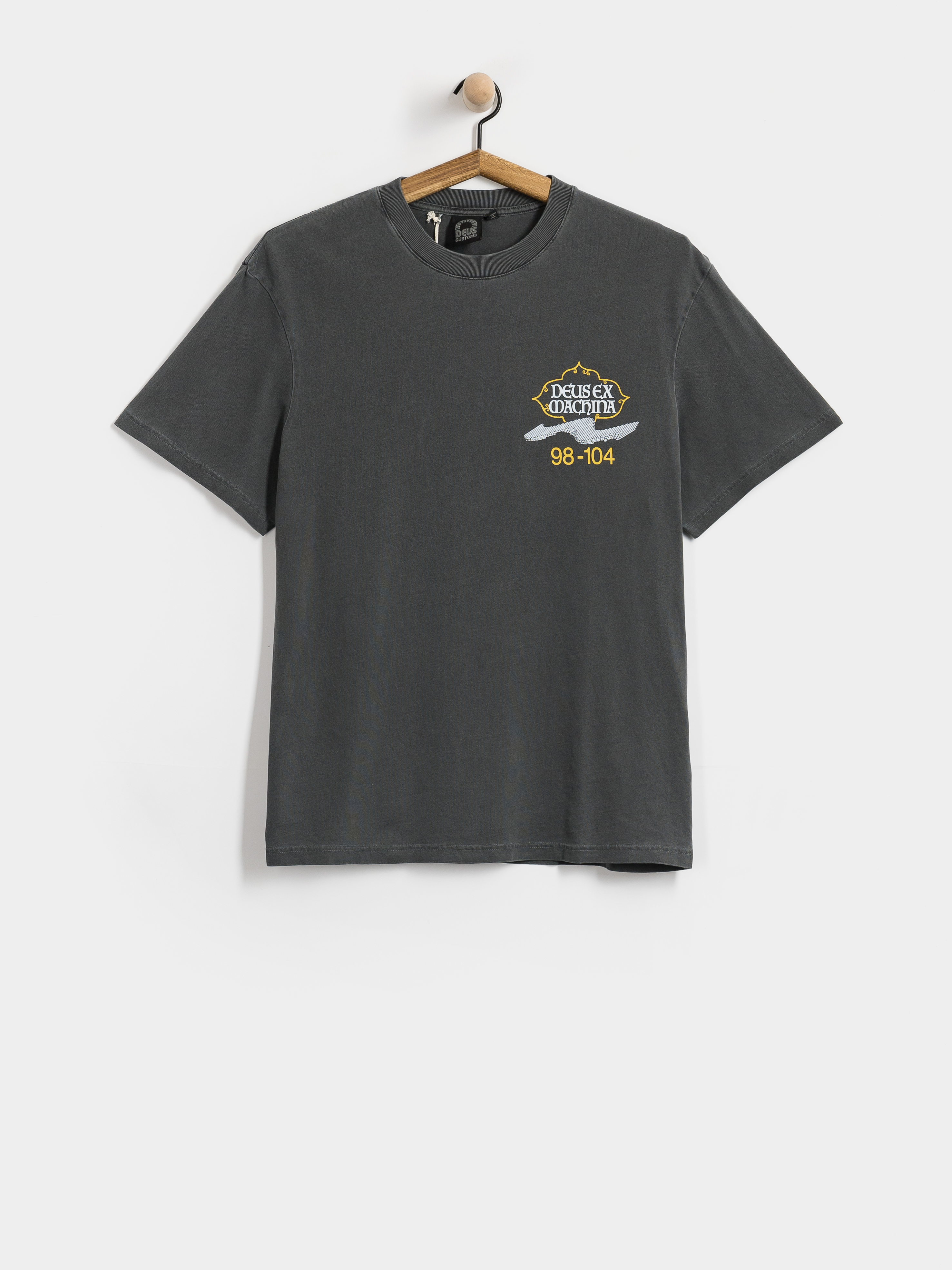 Deus Ex Machina Easy Peacey Póló (anthracite grey)