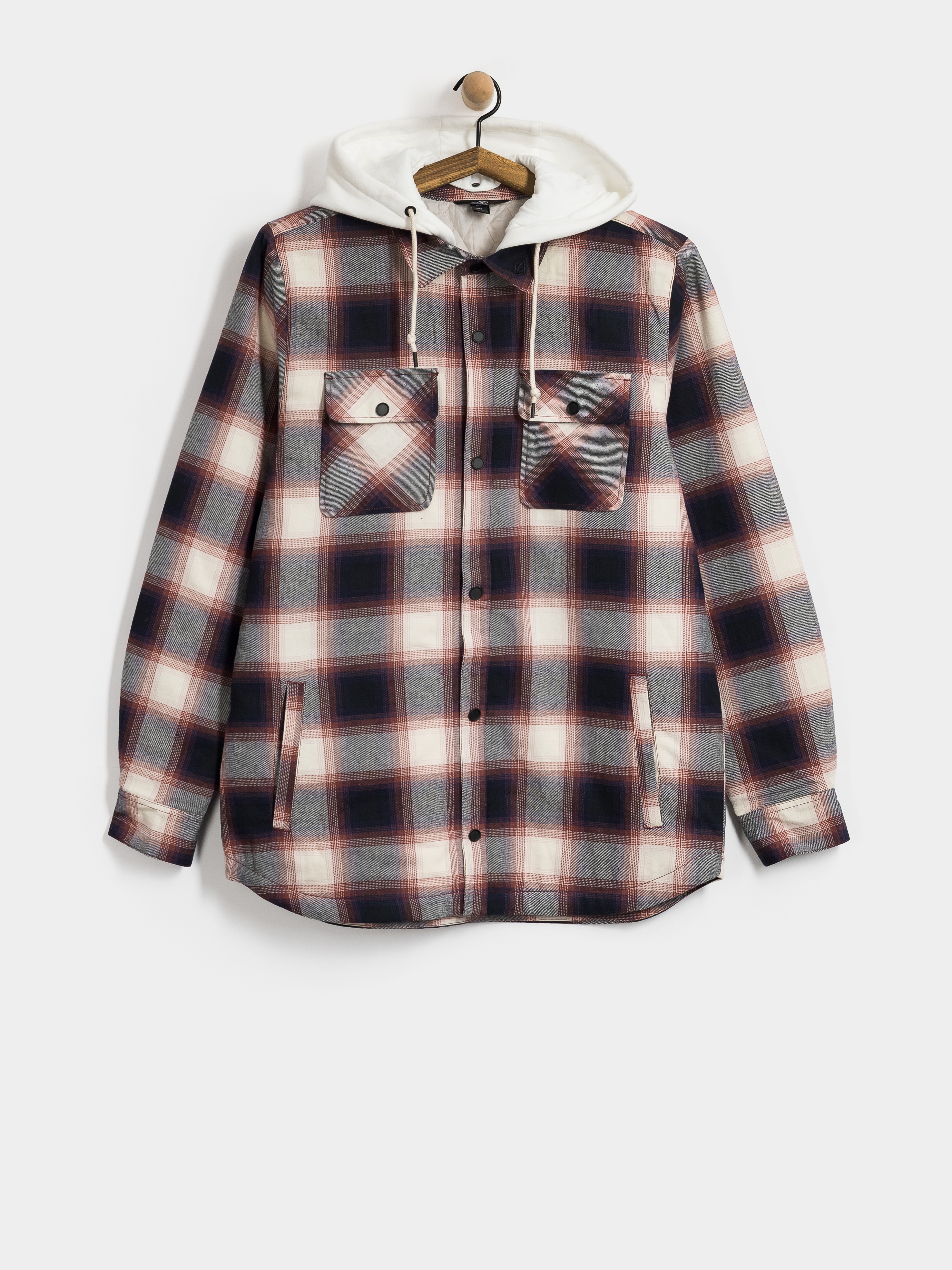 Volcom Enson Ins Riding Flannel Dzseki (blue)