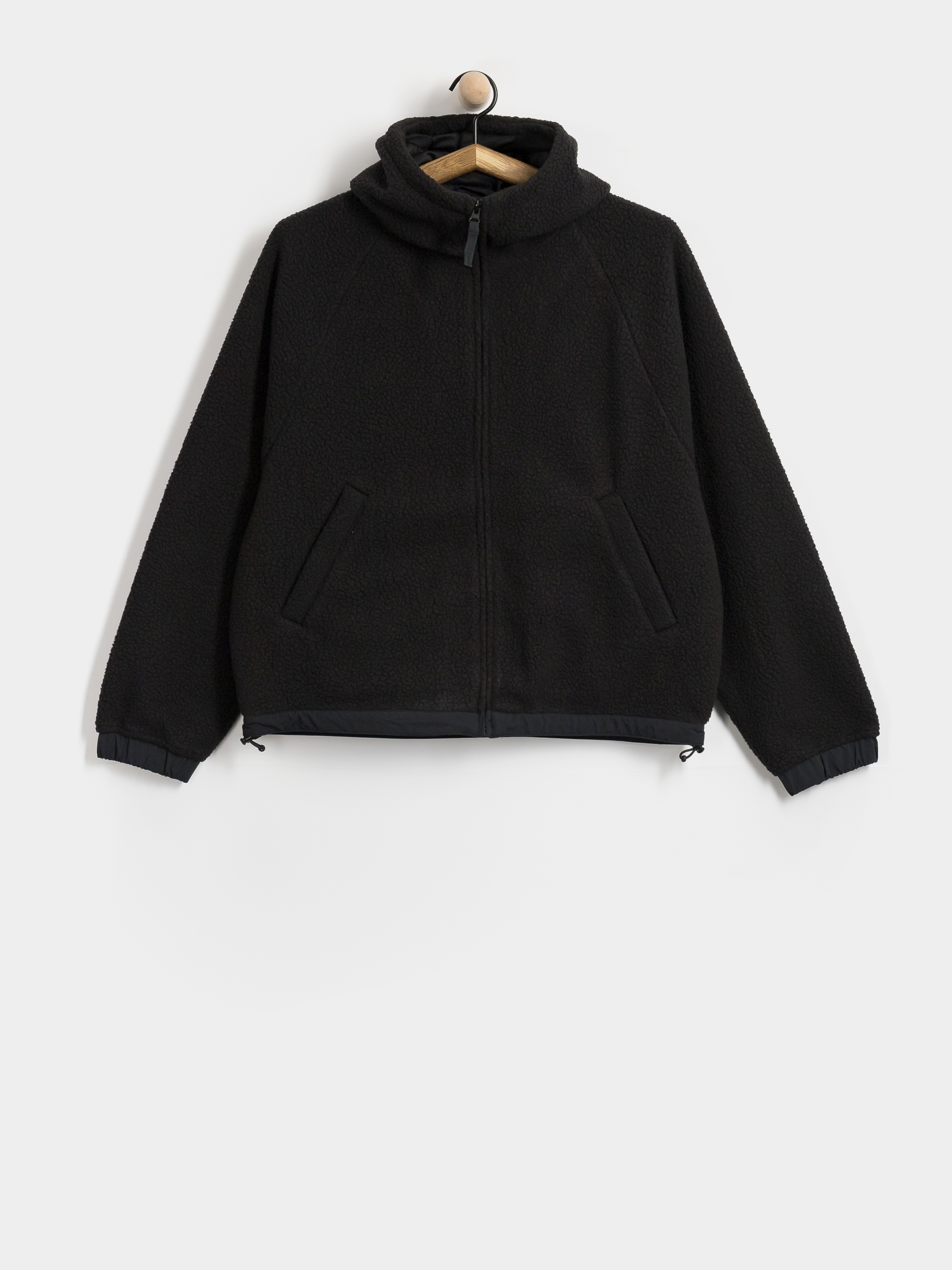 Női Carhartt WIP Hooded Limn C Polár pulóver (black/flint)